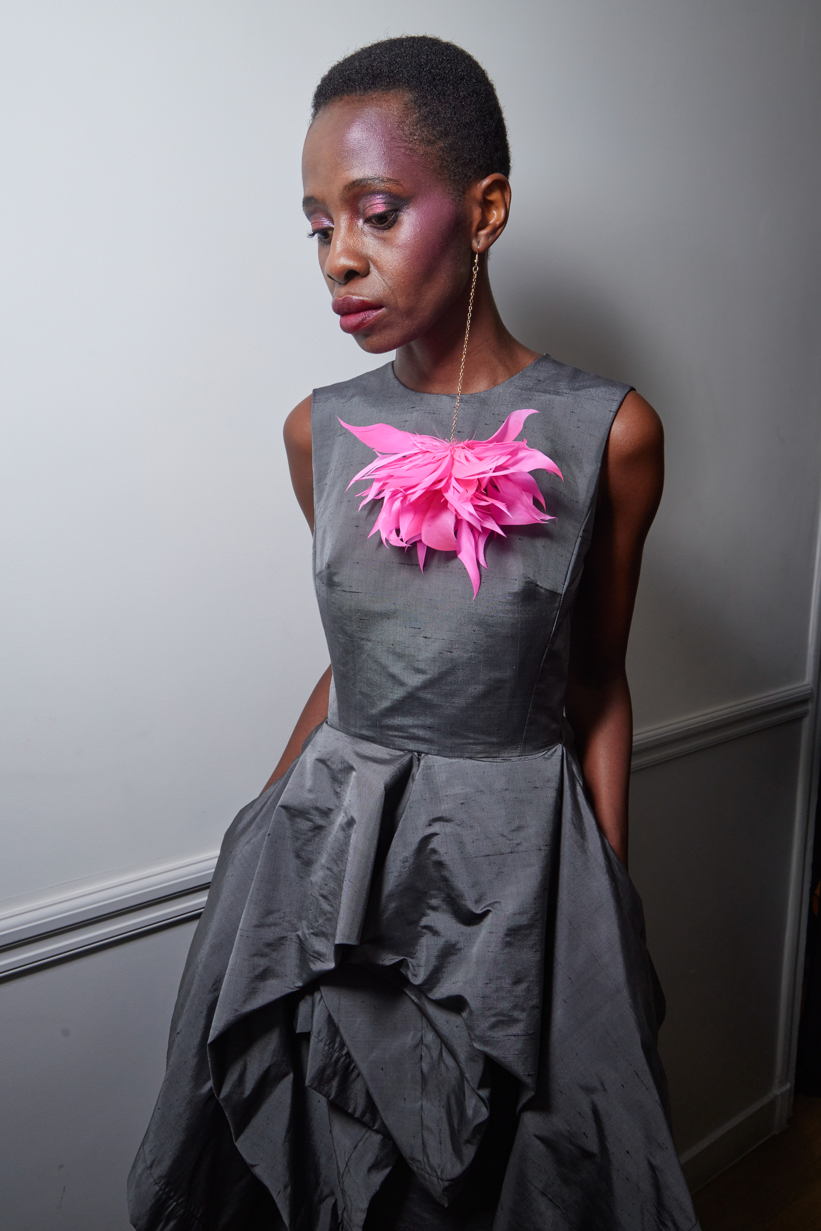 Imane Ayissi Spring 2024 Couture Fashion Show Backstage