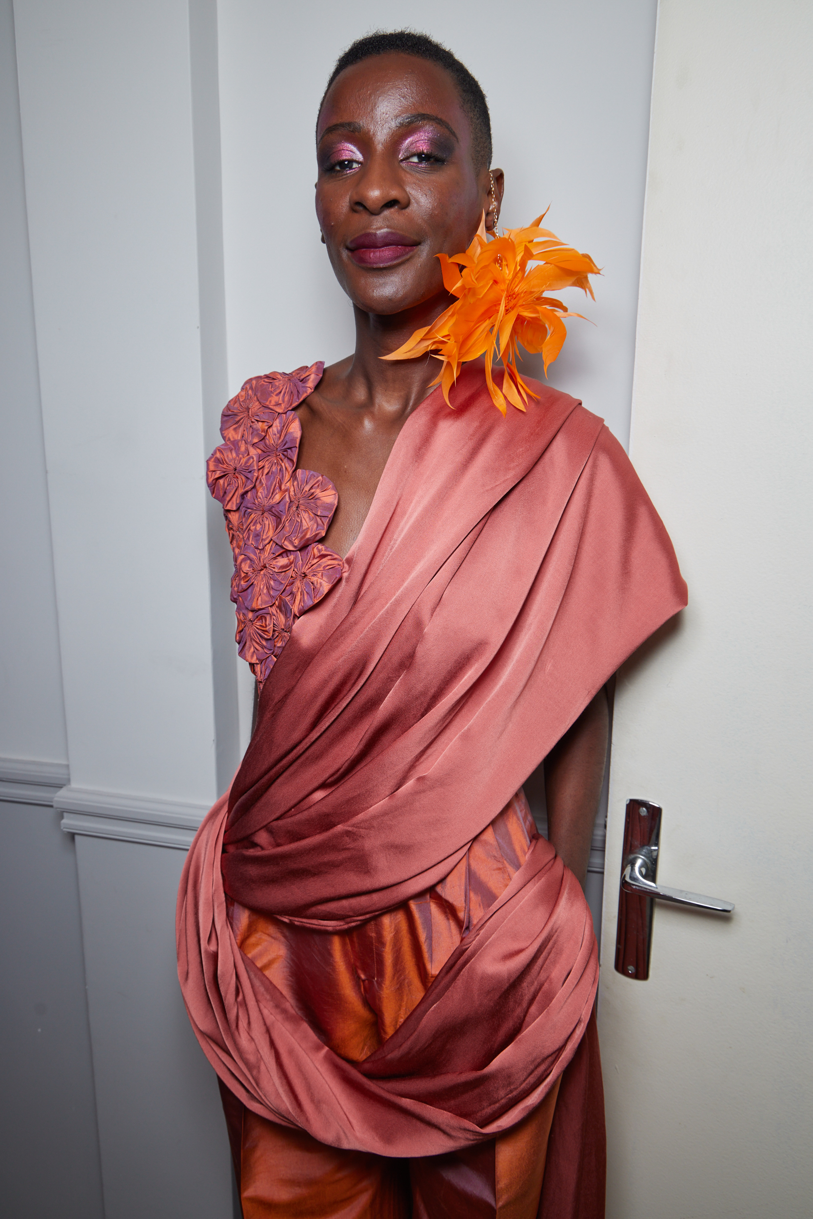 Imane Ayissi Spring 2024 Couture Fashion Show Backstage