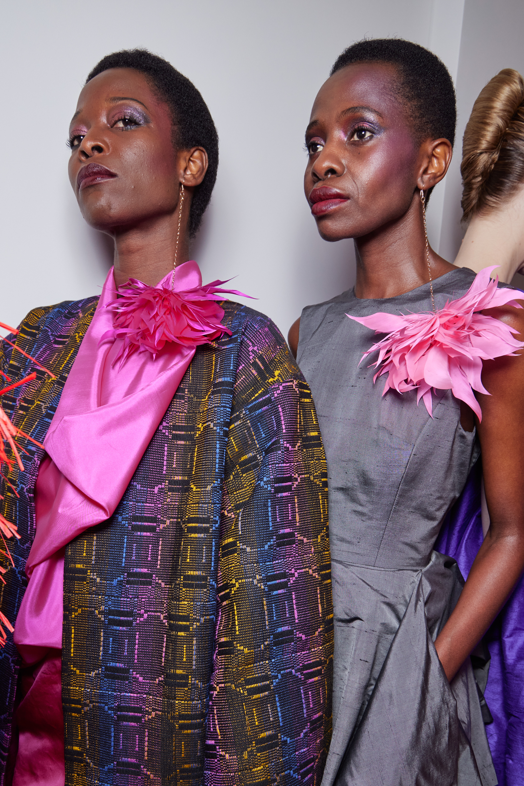 Imane Ayissi Spring 2024 Couture Fashion Show Backstage