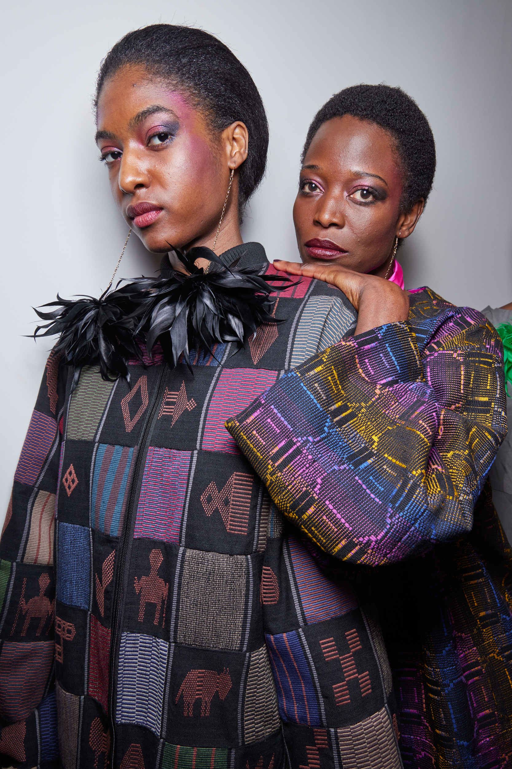 Imane Ayissi Spring 2024 Couture Fashion Show Backstage