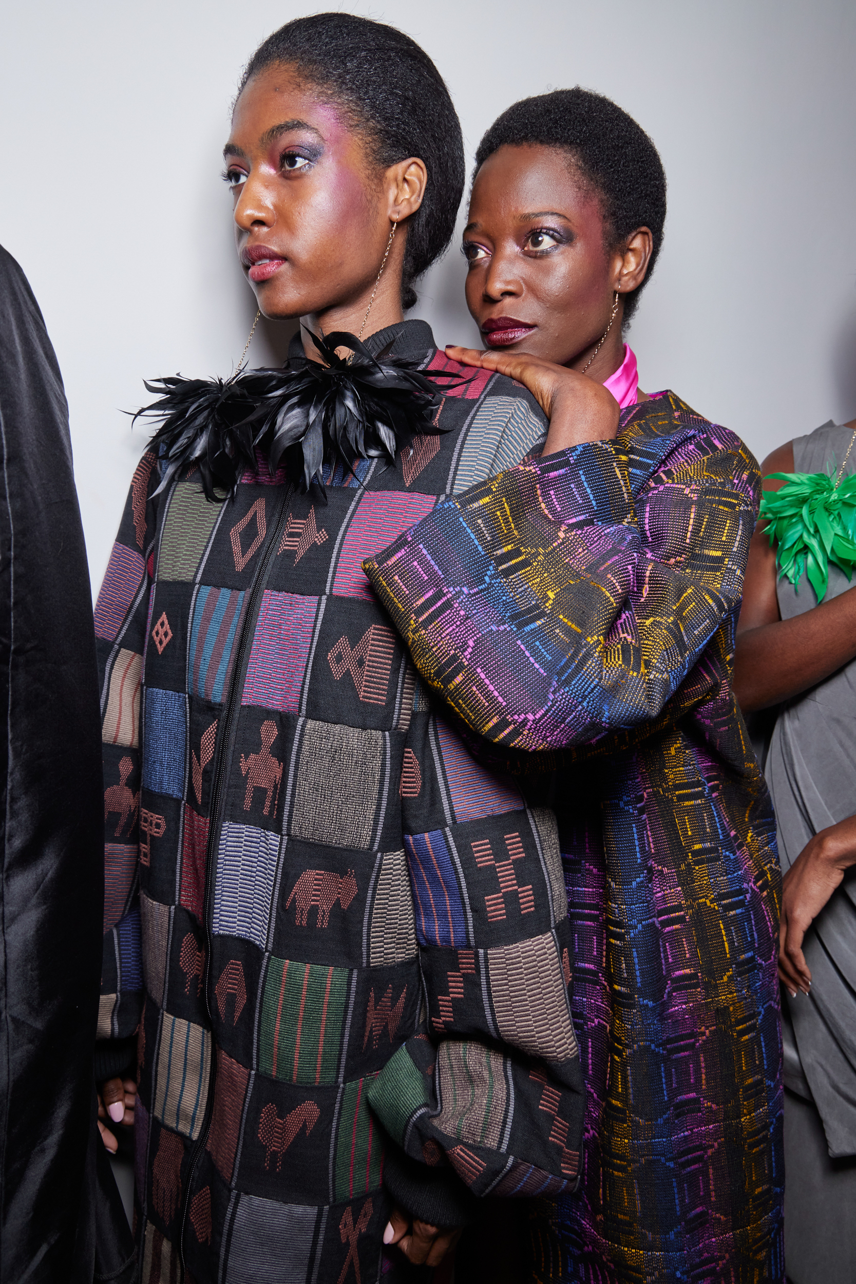 Imane Ayissi Spring 2024 Couture Fashion Show Backstage