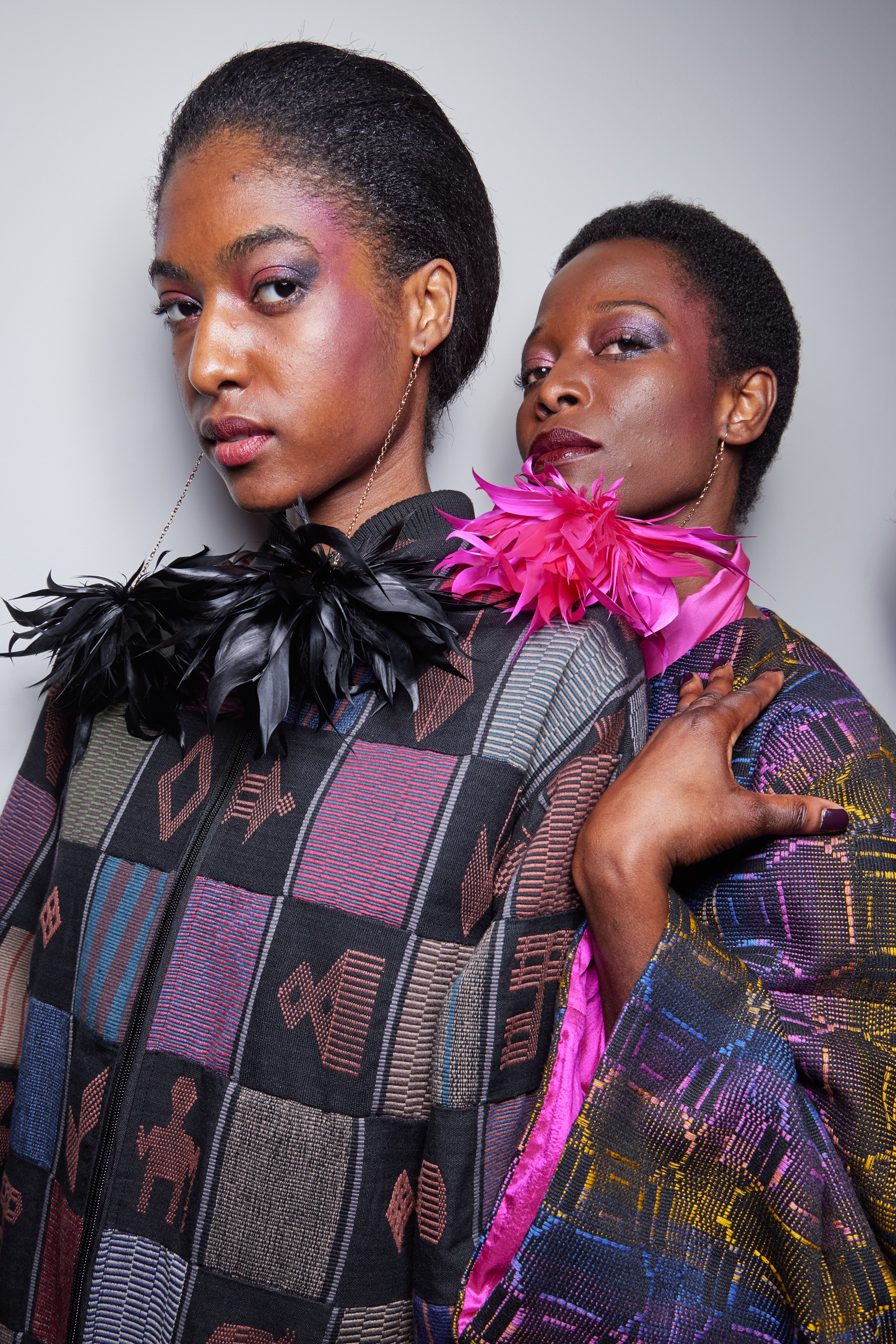 Imane Ayissi Spring 2024 Couture Fashion Show Backstage