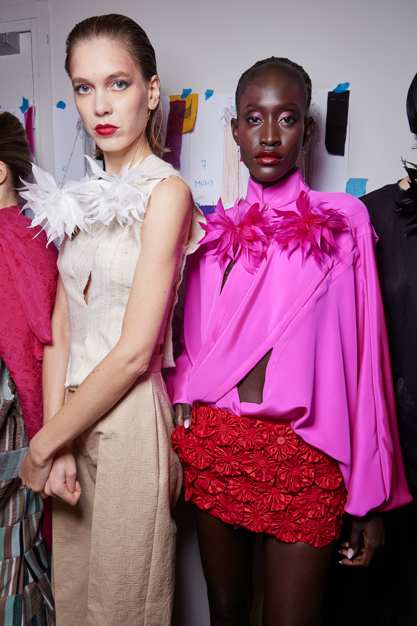 Imane Ayissi Spring 2024 Couture Fashion Show Backstage