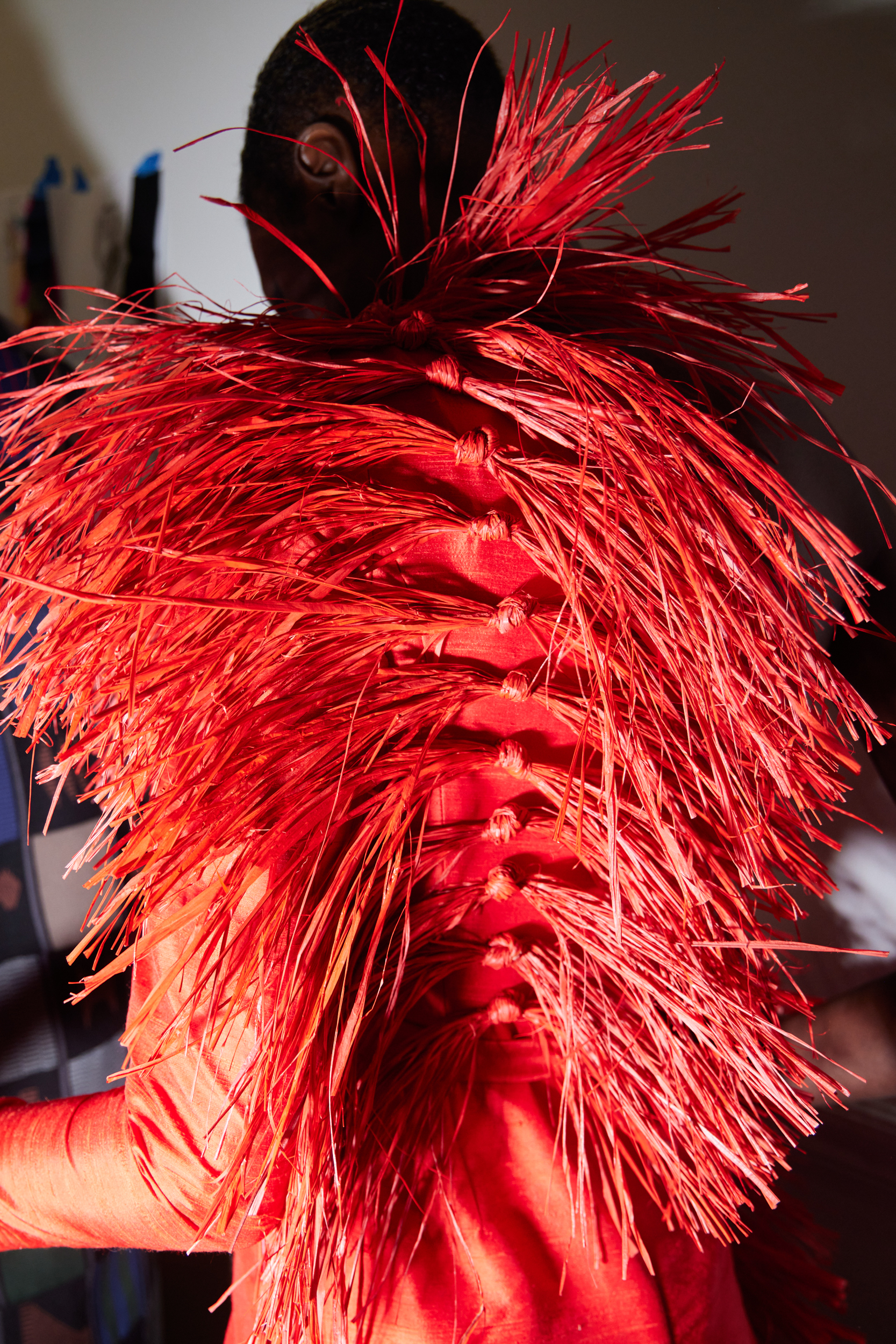 Imane Ayissi Spring 2024 Couture Fashion Show Backstage