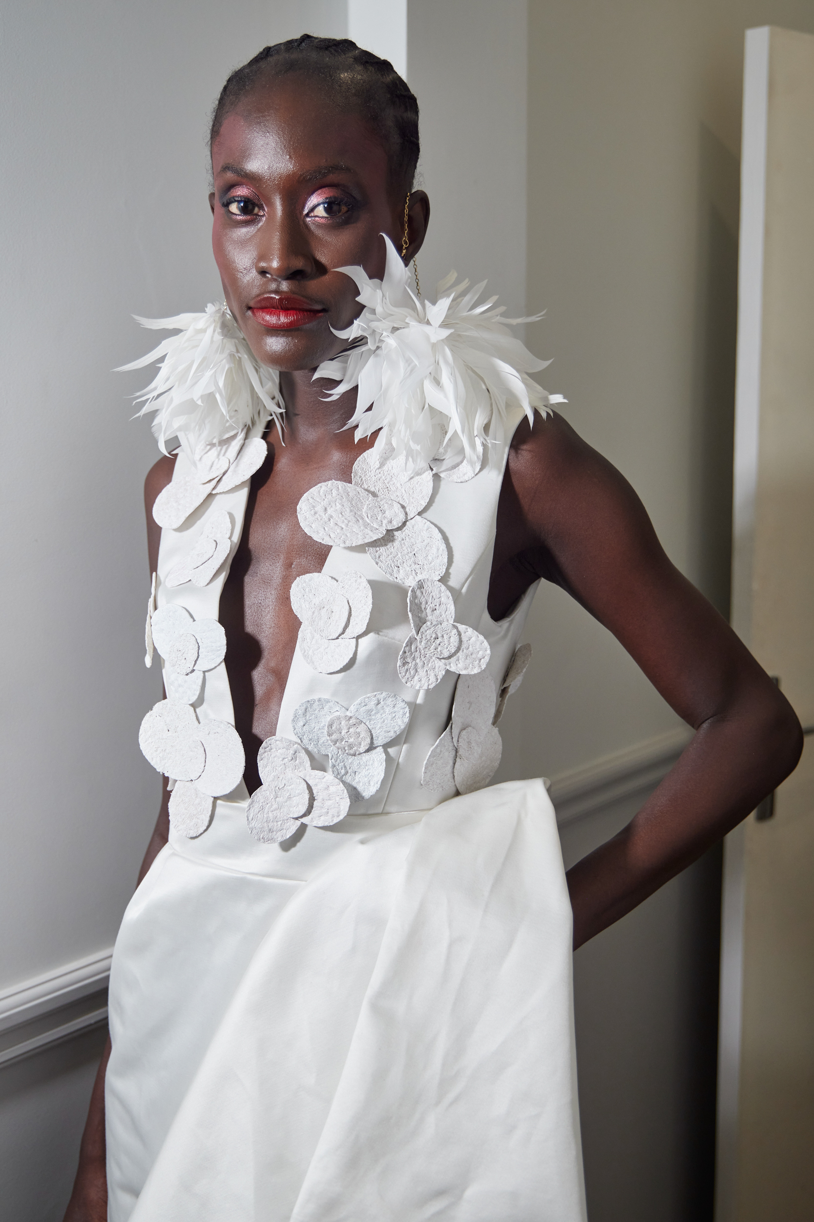 Imane Ayissi Spring 2024 Couture Fashion Show Backstage