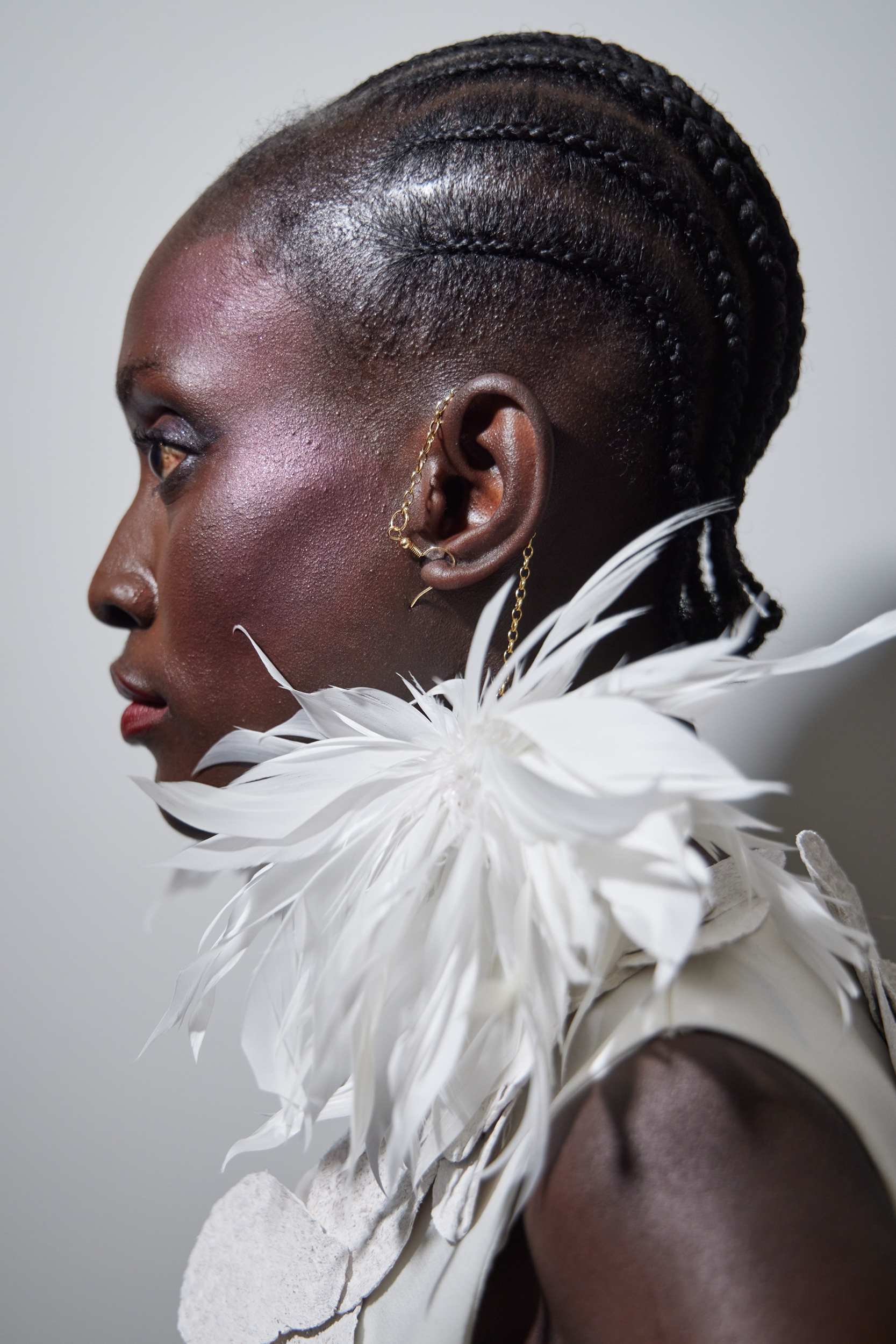 Imane Ayissi Spring 2024 Couture Fashion Show Backstage