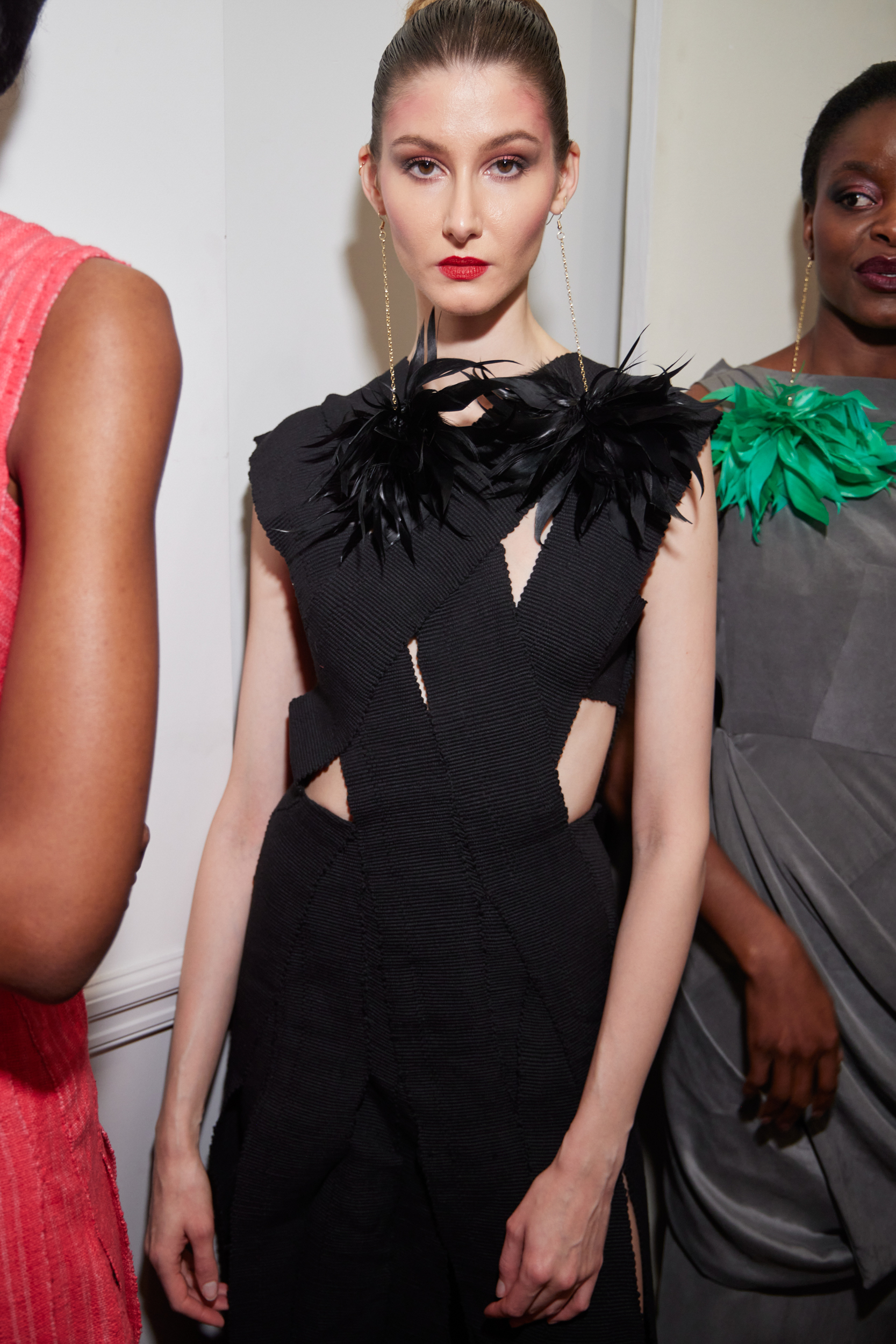 Imane Ayissi Spring 2024 Couture Fashion Show Backstage