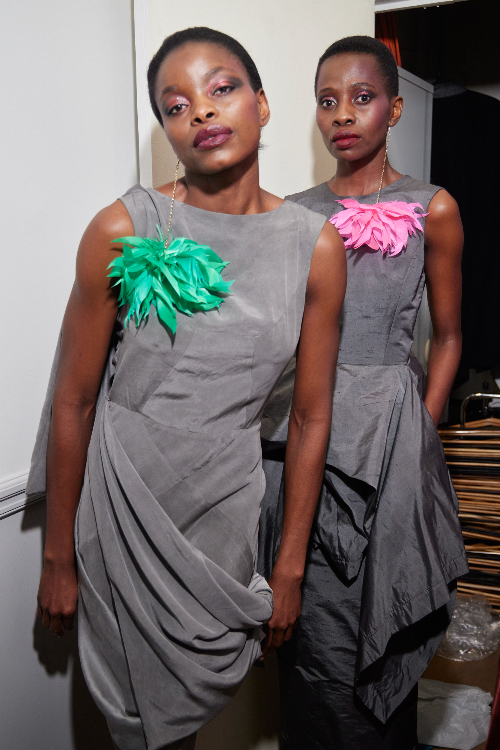 Imane Ayissi Spring 2024 Couture Fashion Show Backstage