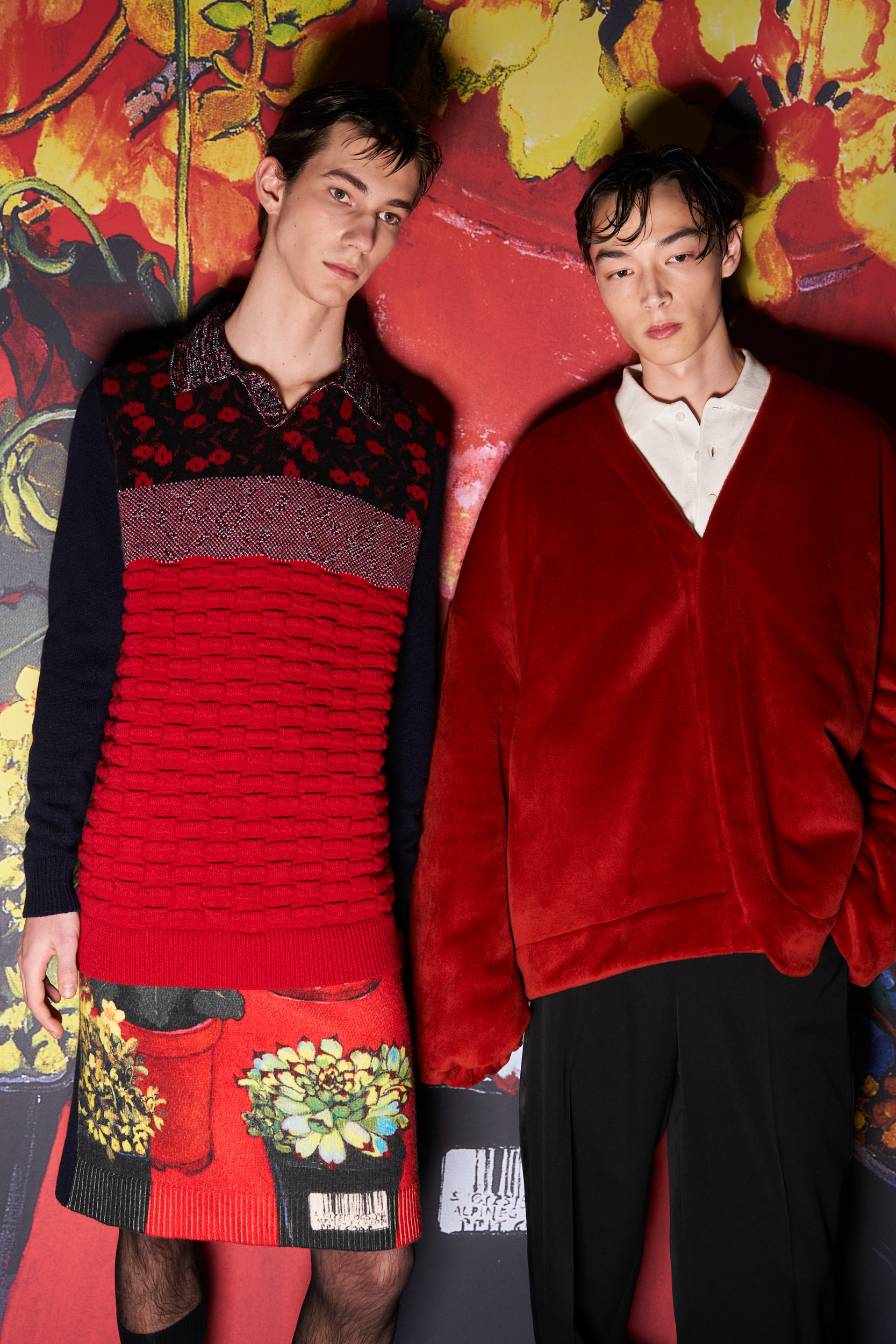 Jw Anderson Fall 2024 Men’s Fashion Show Backstage