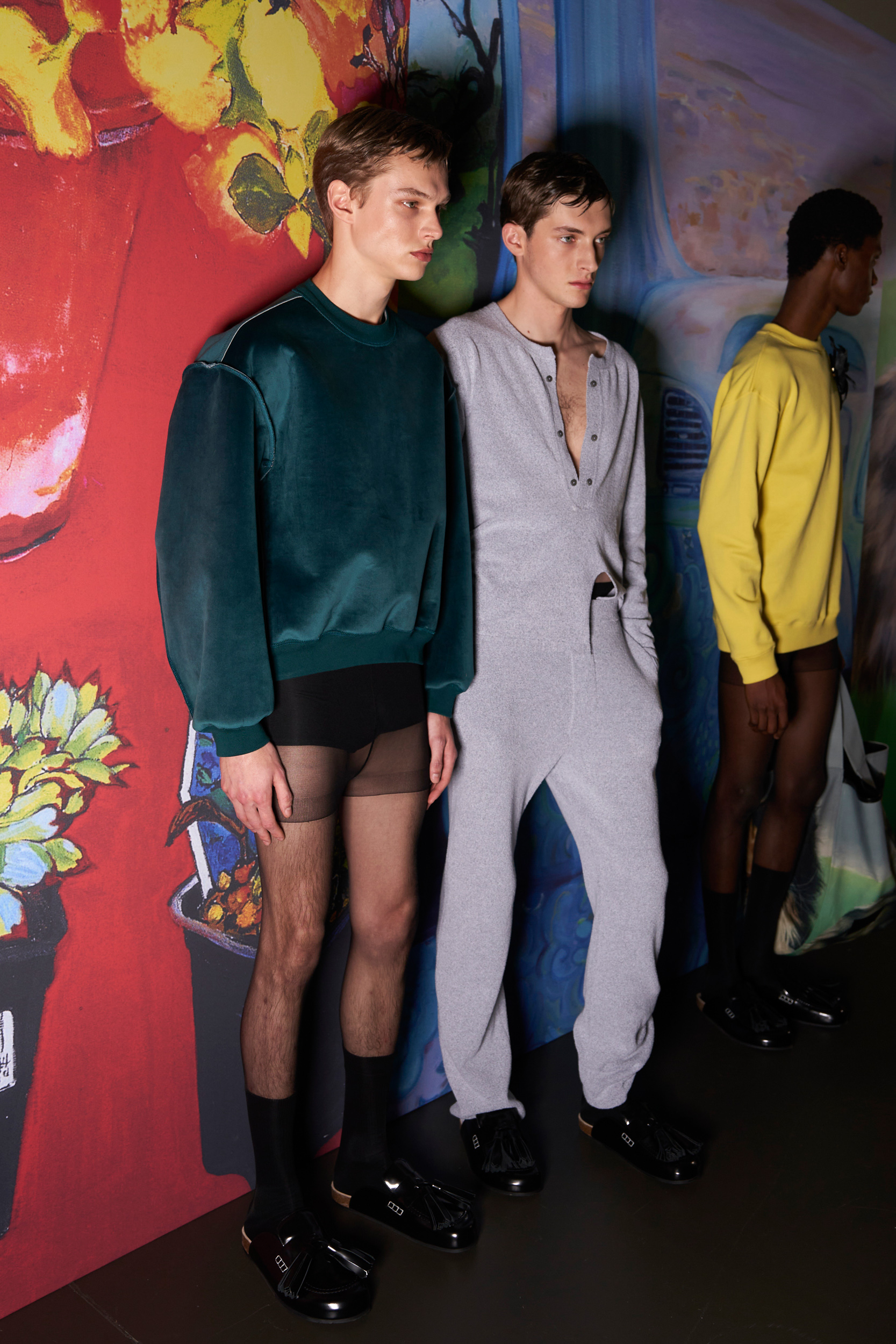 Jw Anderson Fall 2024 Men’s Fashion Show Backstage