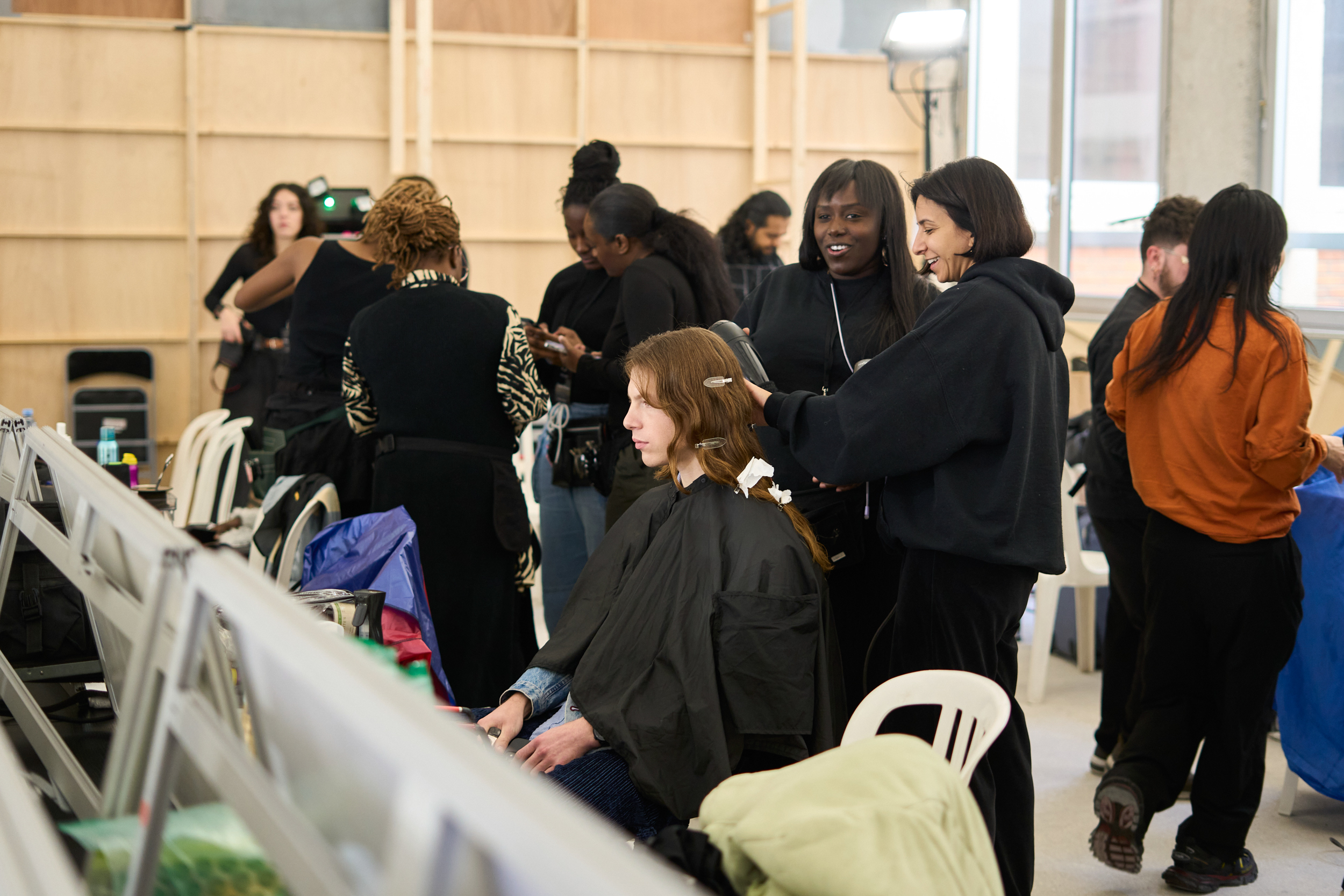 Kidsuper Studios Fall 2024 Men’s Fashion Show Backstage