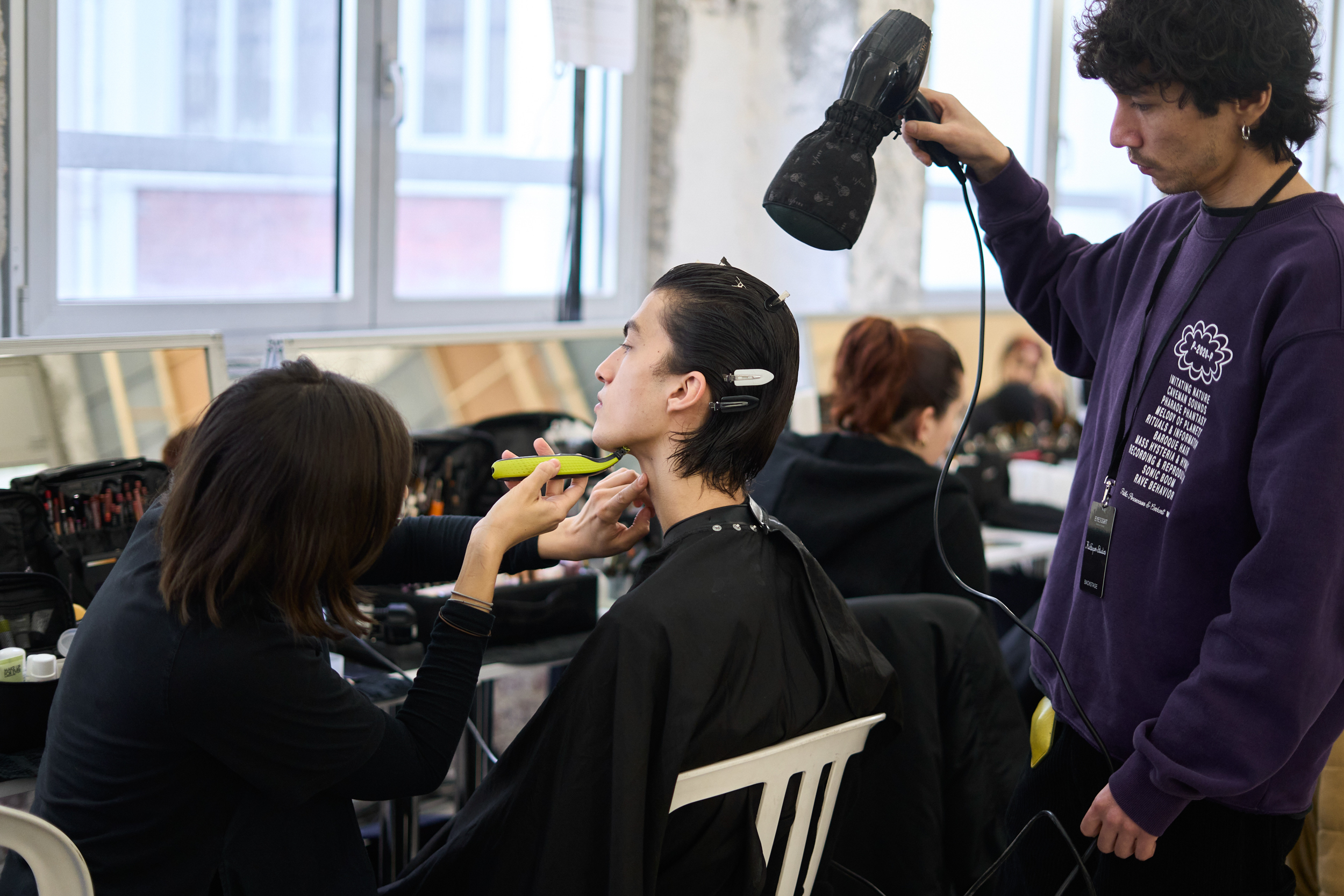 Kidsuper Studios Fall 2024 Men’s Fashion Show Backstage