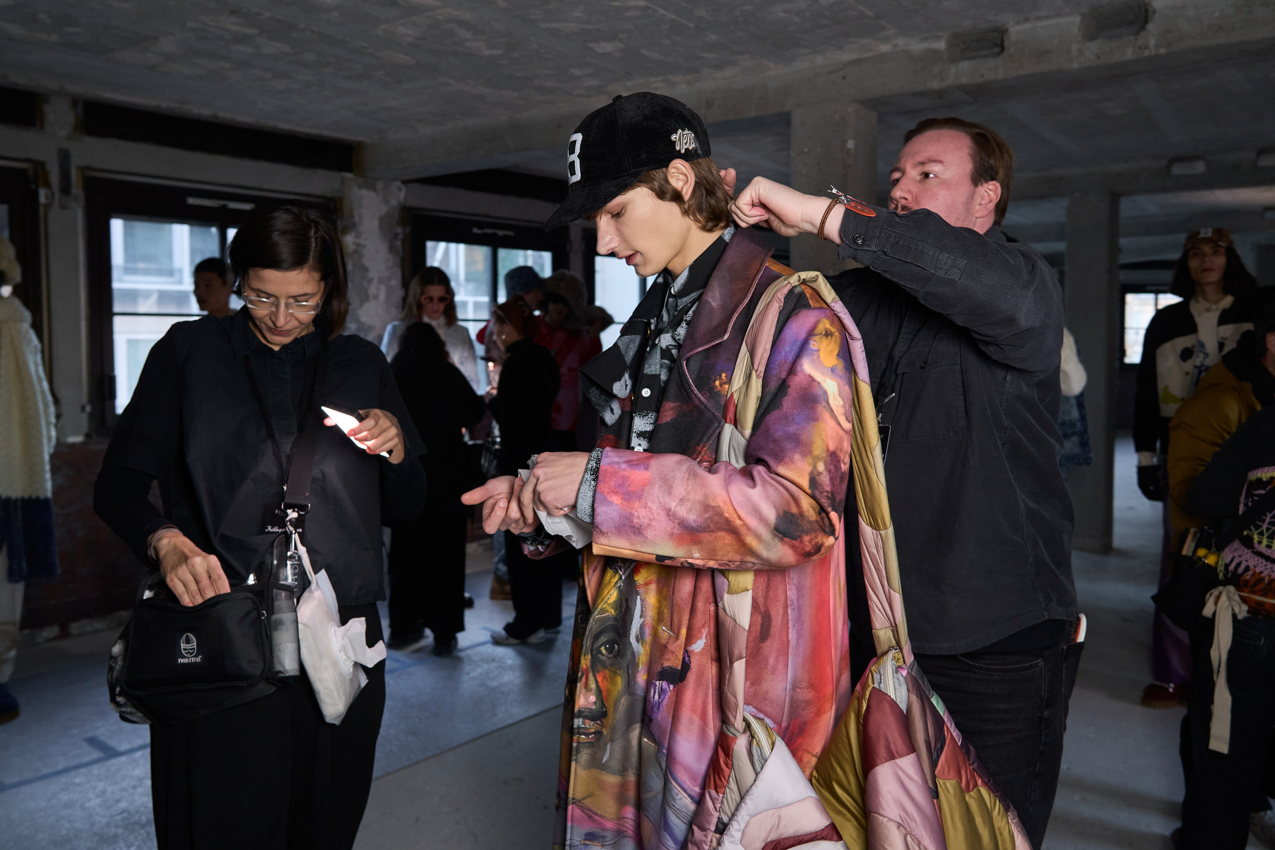 Kidsuper Studios Fall 2024 Men’s Fashion Show Backstage