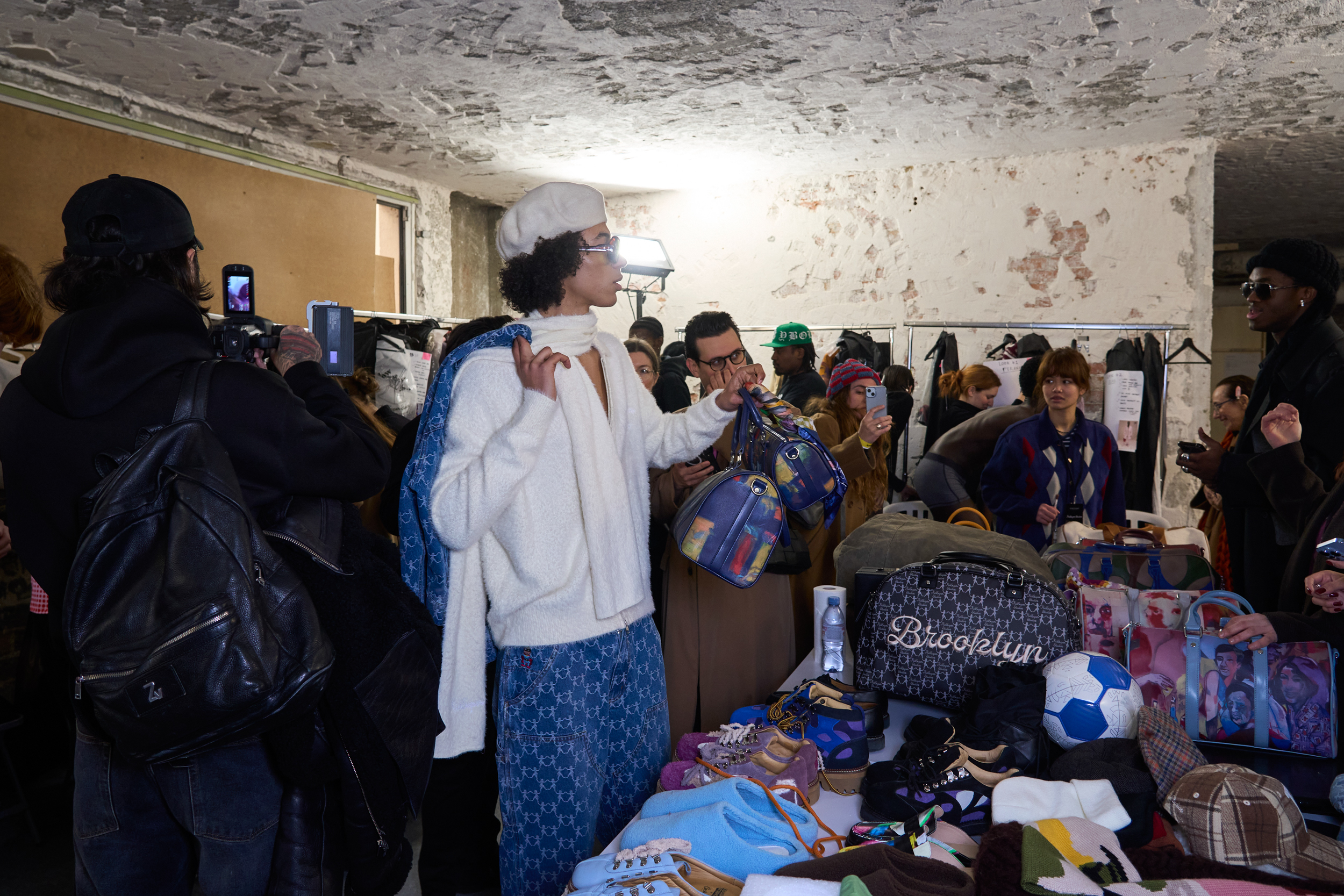 Kidsuper Studios Fall 2024 Men’s Fashion Show Backstage