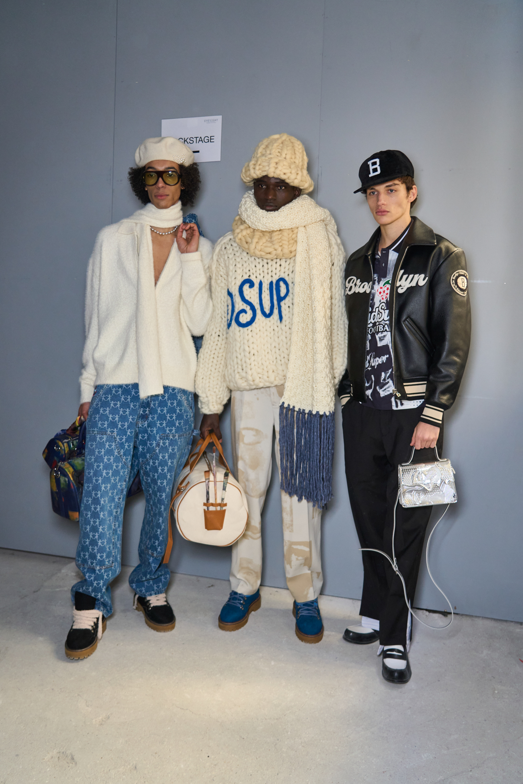 Kidsuper Studios Fall 2024 Men’s Fashion Show Backstage