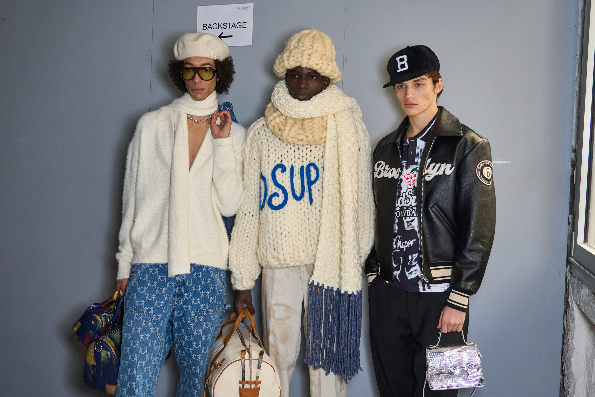 Kidsuper Studios Fall 2024 Men’s Fashion Show Backstage