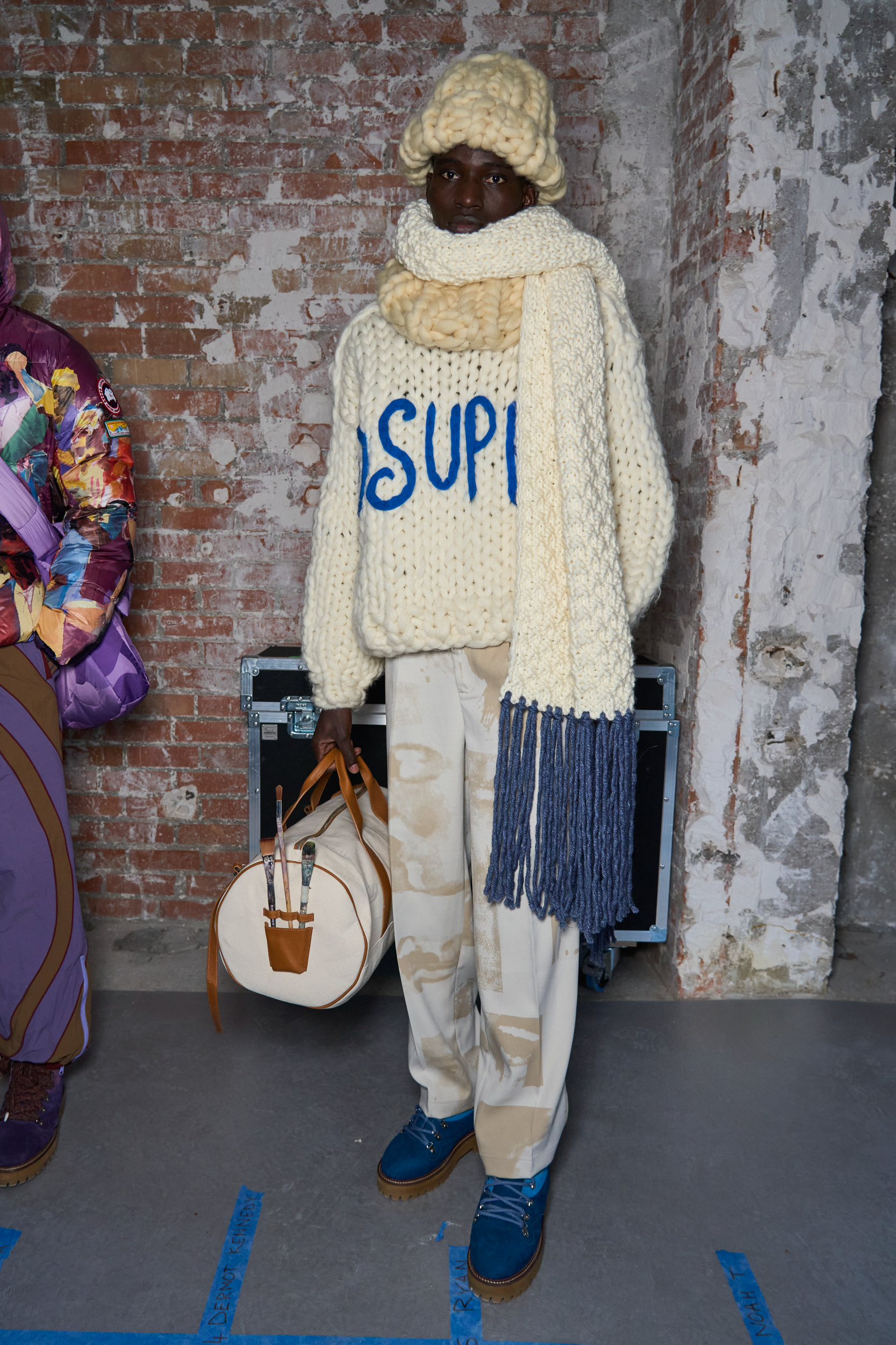 Kidsuper Studios Fall 2024 Men’s Fashion Show Backstage