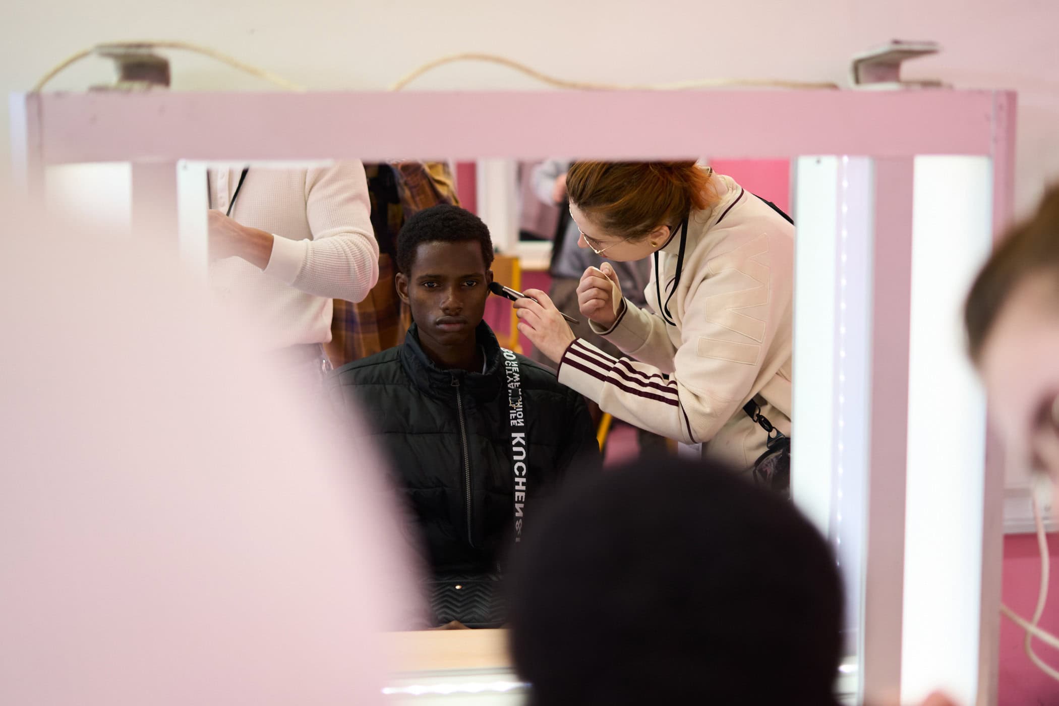 Kolor Fall 2024 Men’s Fashion Show Backstage