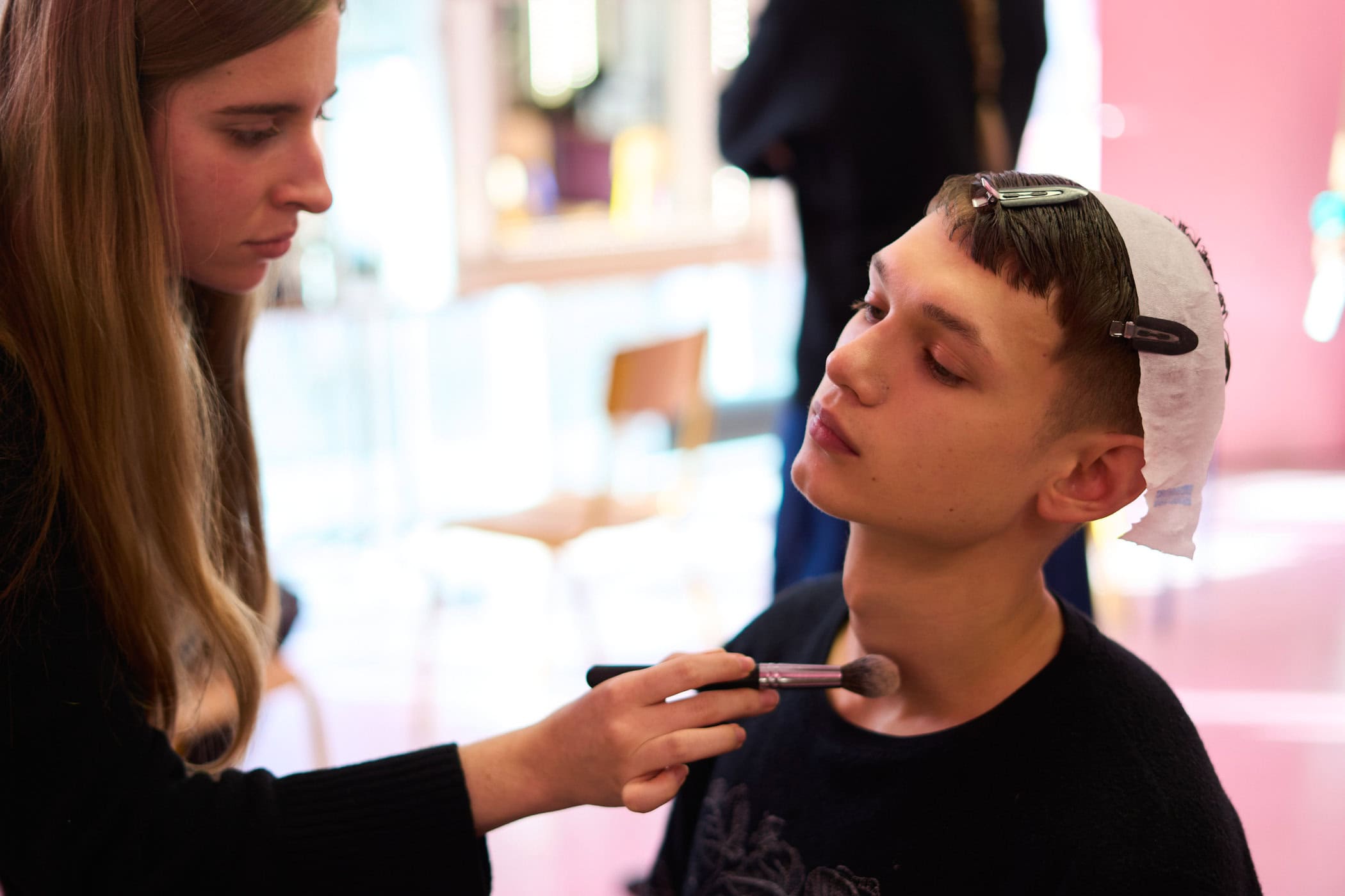 Kolor Fall 2024 Men’s Fashion Show Backstage