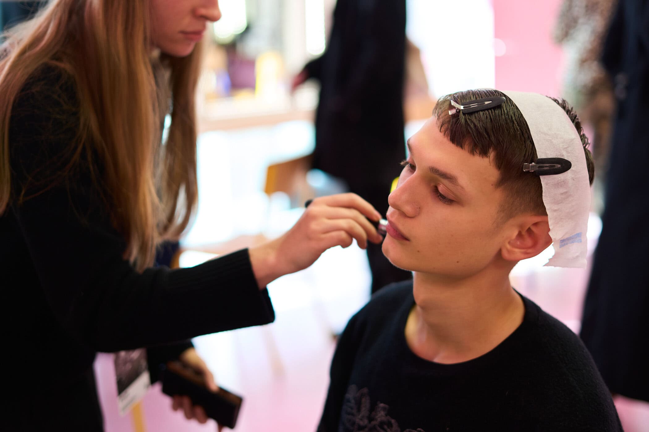 Kolor Fall 2024 Men’s Fashion Show Backstage