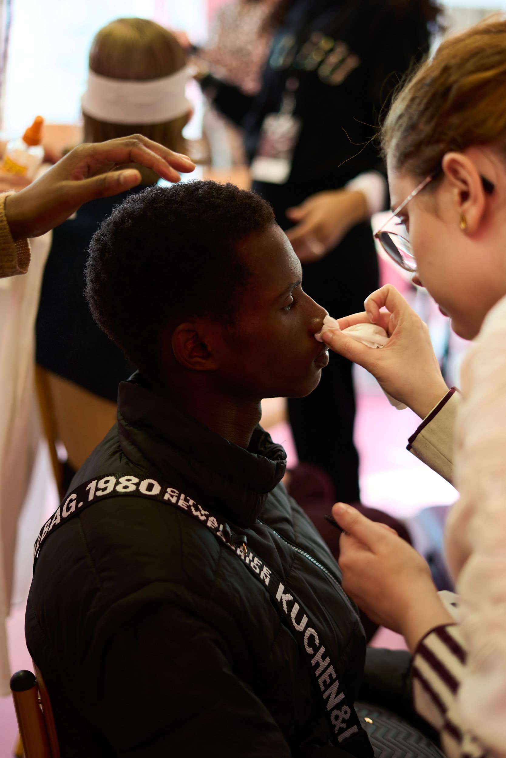 Kolor Fall 2024 Men’s Fashion Show Backstage