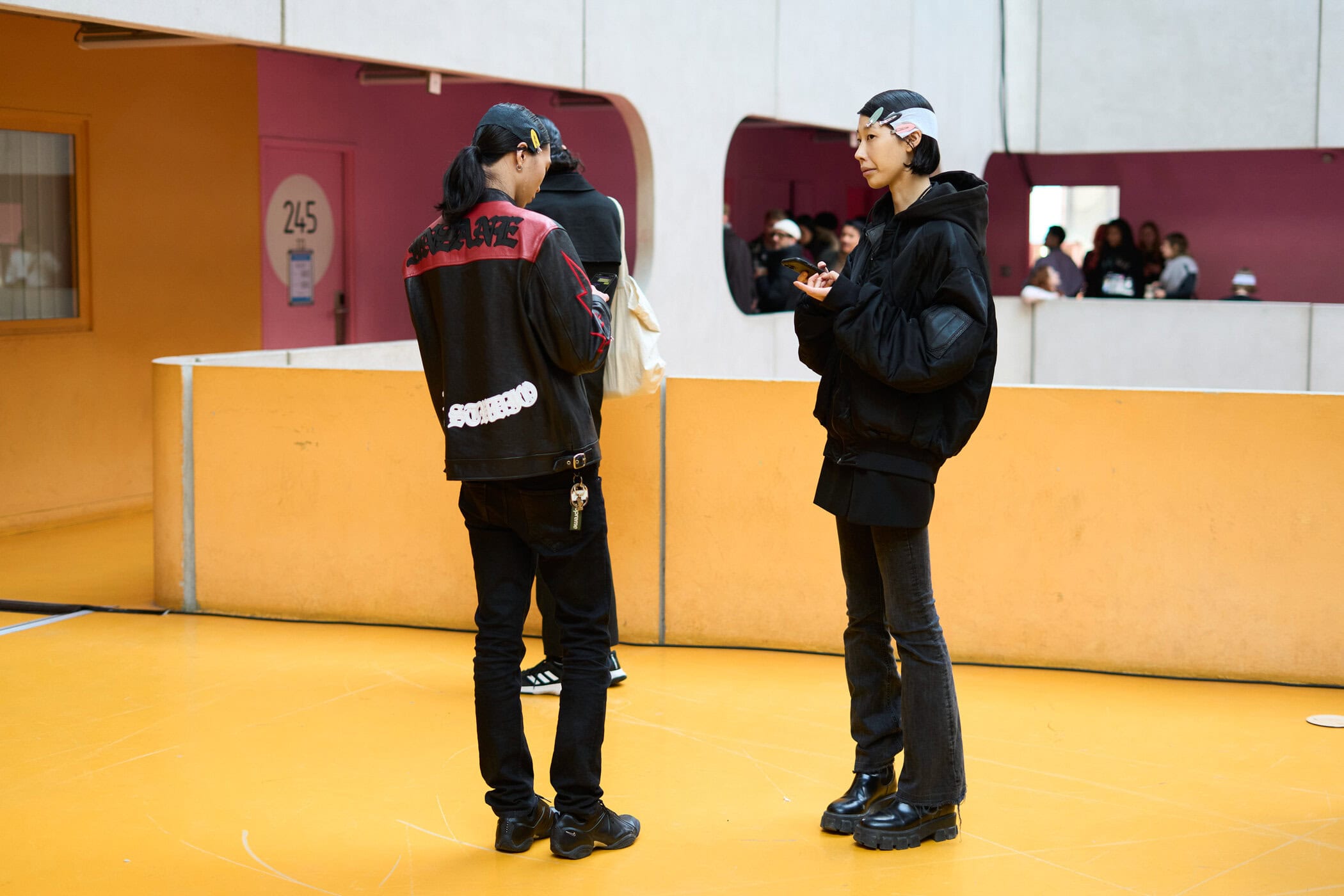 Kolor Fall 2024 Men’s Fashion Show Backstage