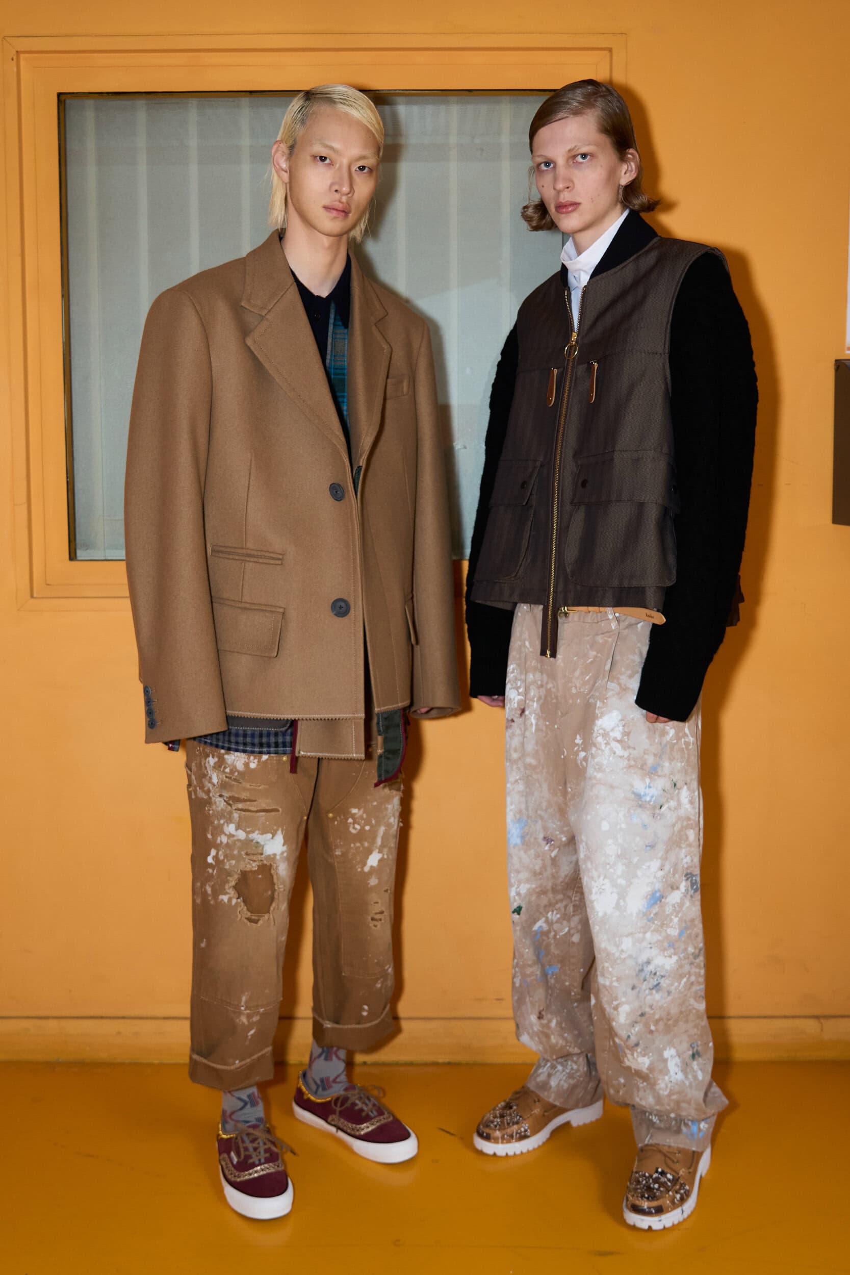 Kolor Fall 2024 Men’s Fashion Show Backstage