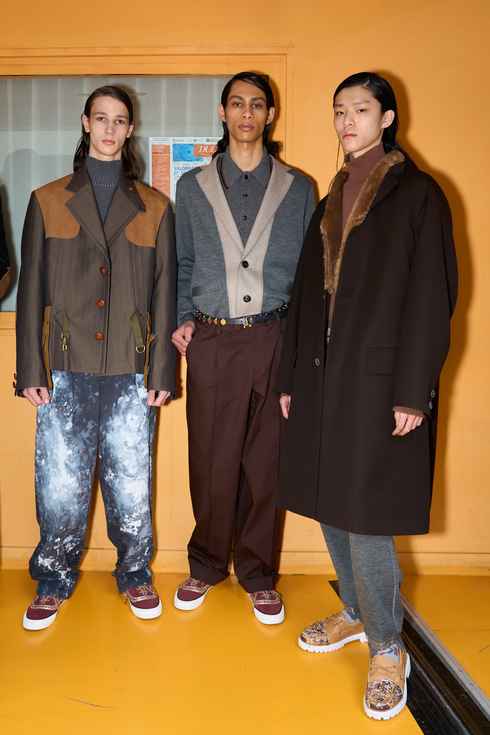 Kolor Fall 2024 Men’s Fashion Show Backstage