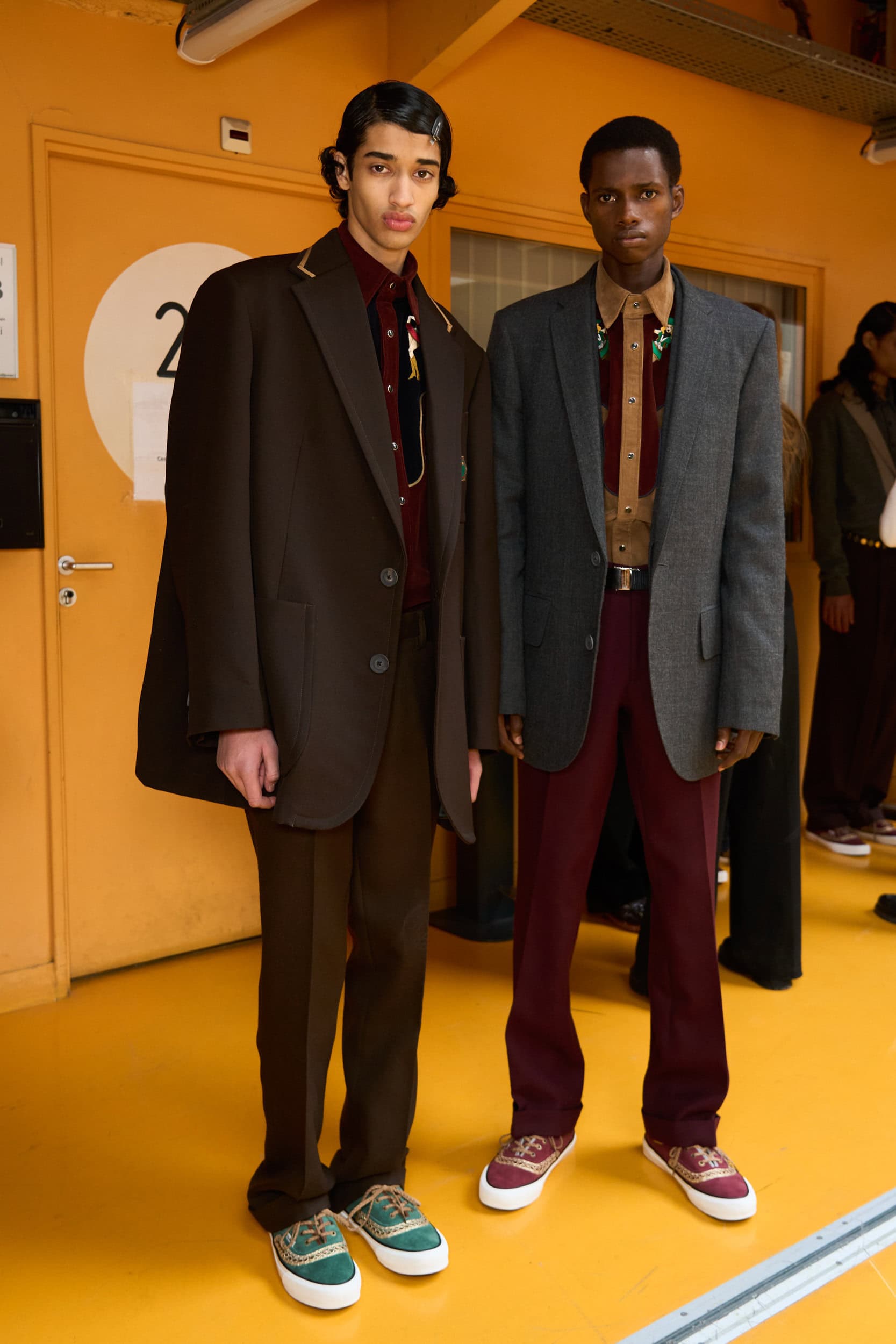 Kolor Fall 2024 Men’s Fashion Show Backstage