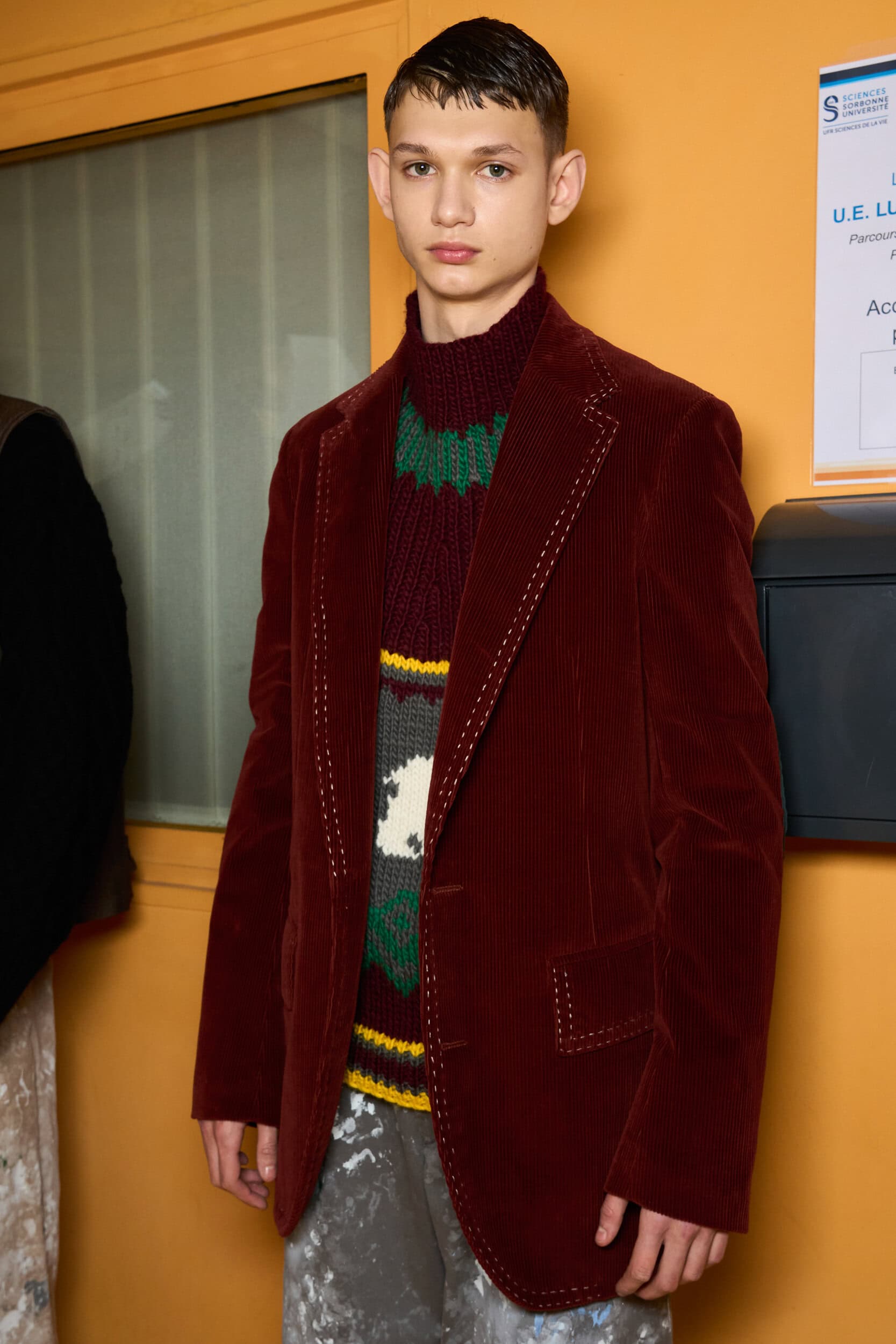 Kolor Fall 2024 Men’s Fashion Show Backstage