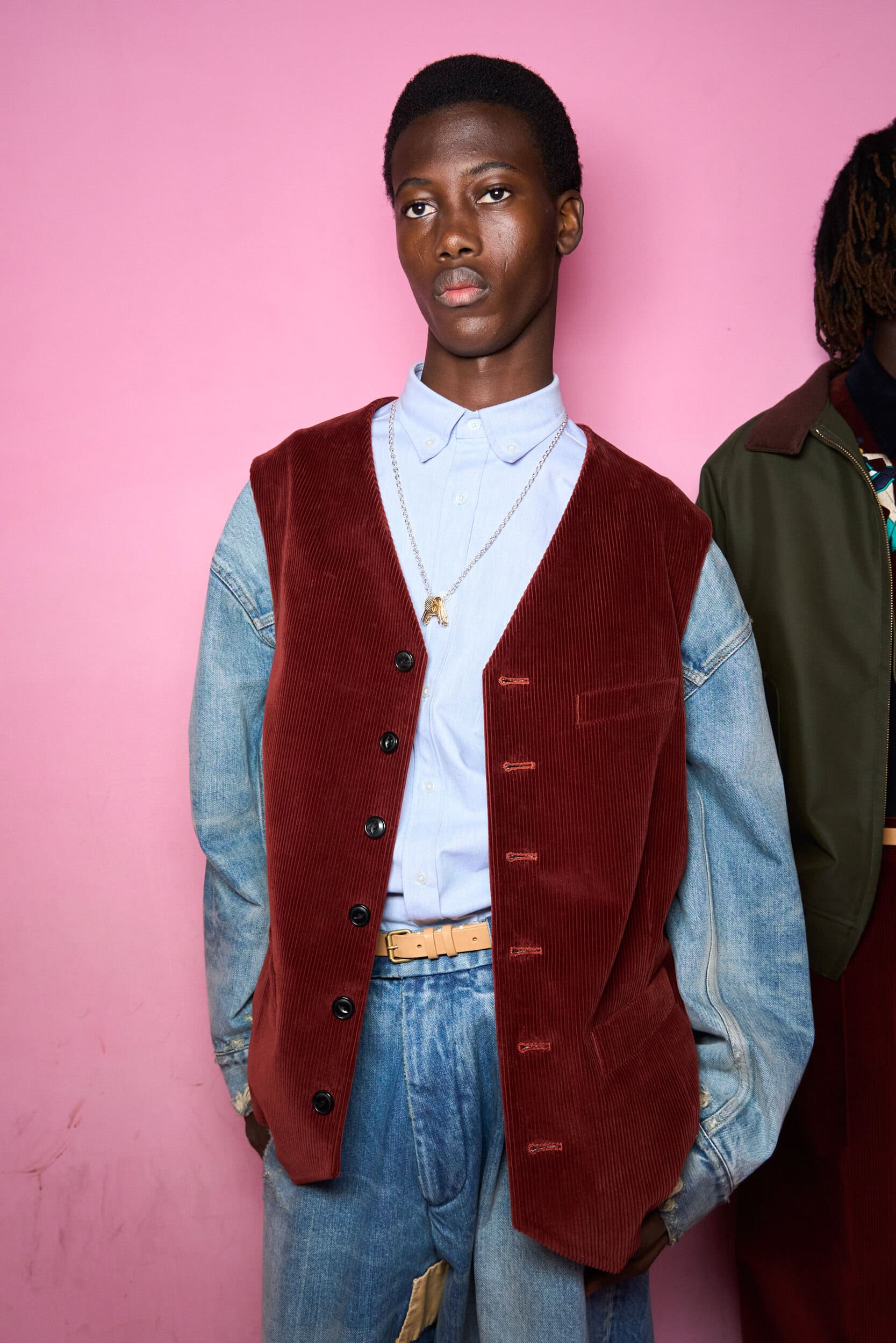 Kolor Fall 2024 Men’s Fashion Show Backstage