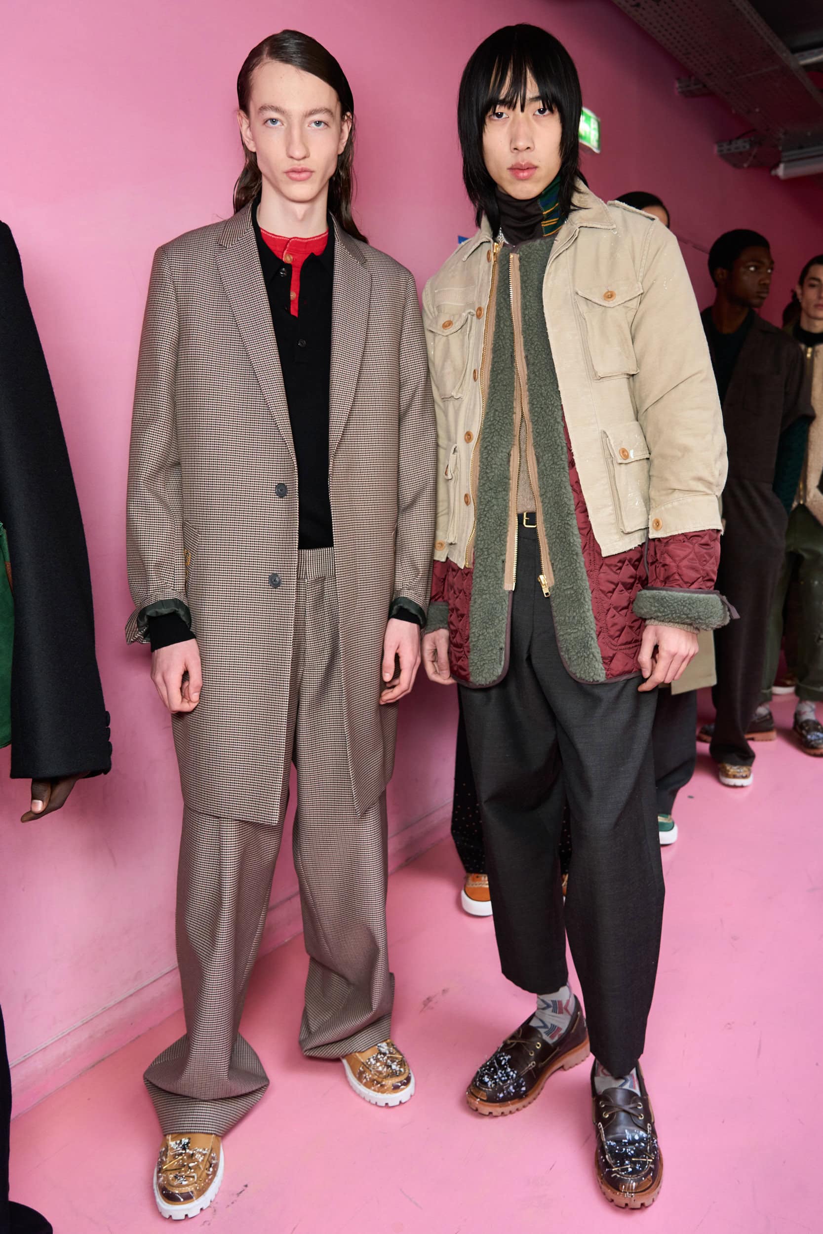 Kolor Fall 2024 Men’s Fashion Show Backstage