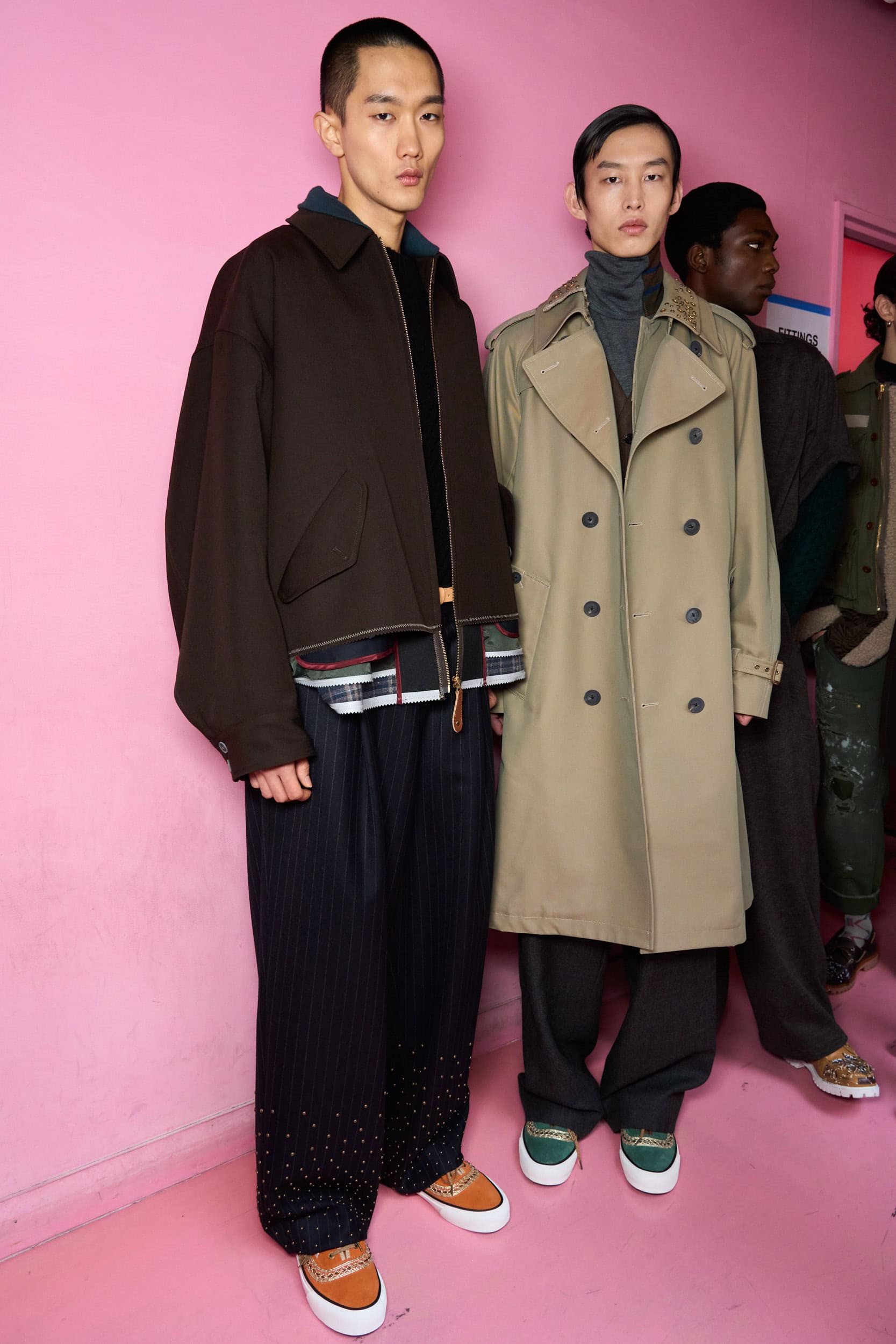 Kolor Fall 2024 Men’s Fashion Show Backstage