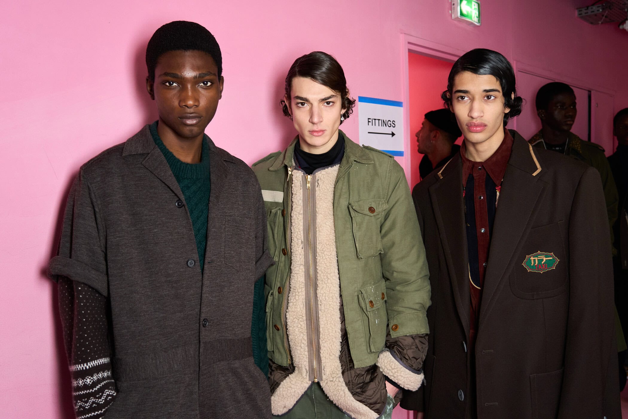 Kolor Fall 2024 Men’s Fashion Show Backstage