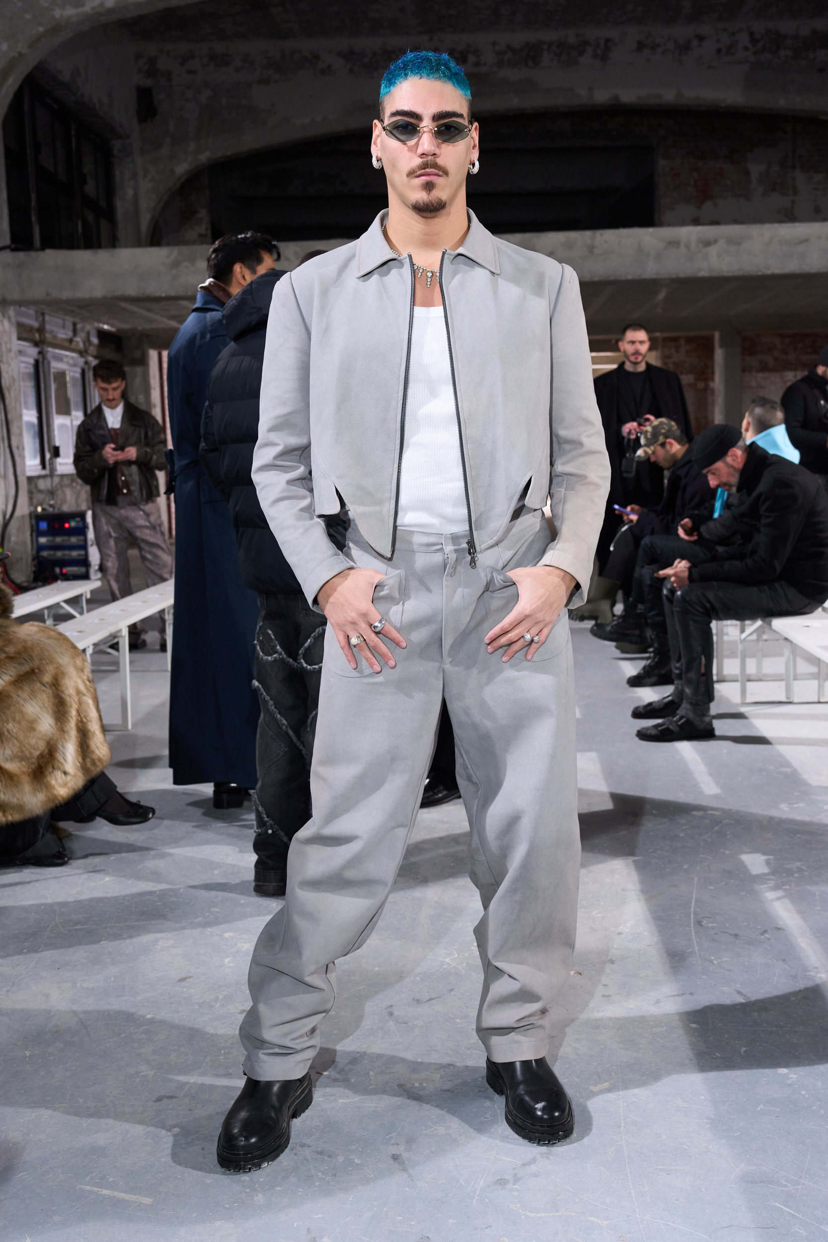 Lgn Louis Gabriel Nouchi Fall 2024 Men’s Fashion Show Front Row