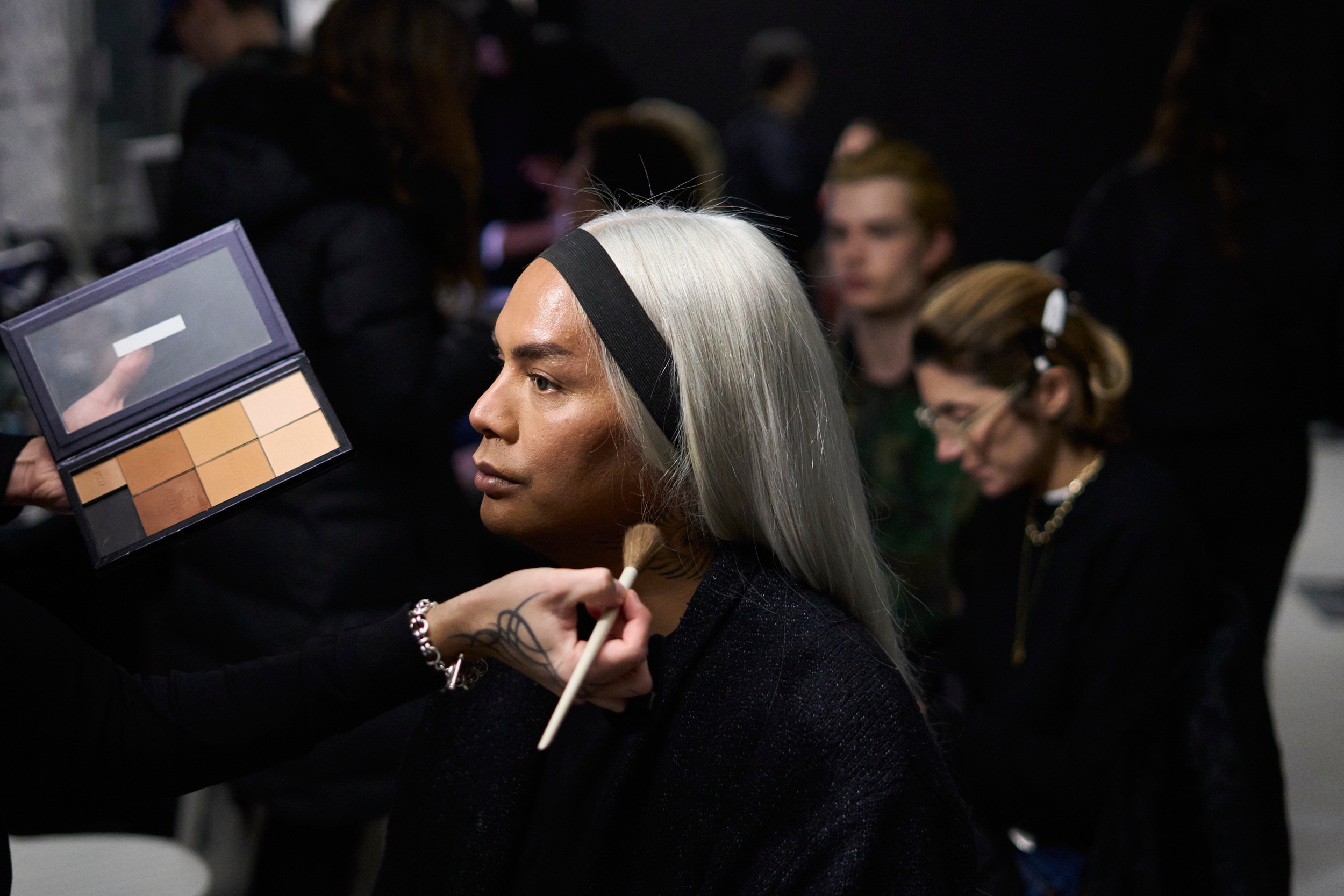 Lgn Louis Gabriel Nouchi Fall 2024 Men’s Fashion Show Backstage