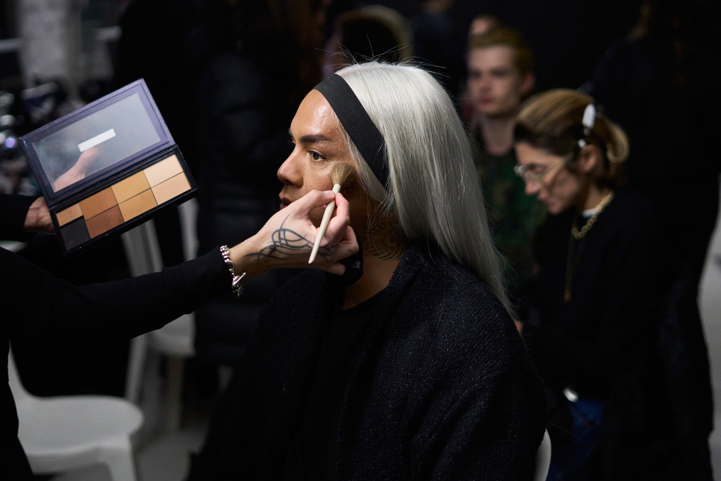 Lgn Louis Gabriel Nouchi Fall 2024 Men’s Fashion Show Backstage