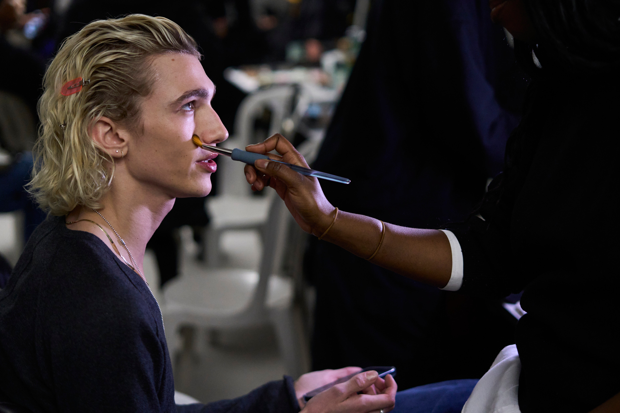 Lgn Louis Gabriel Nouchi Fall 2024 Men’s Fashion Show Backstage