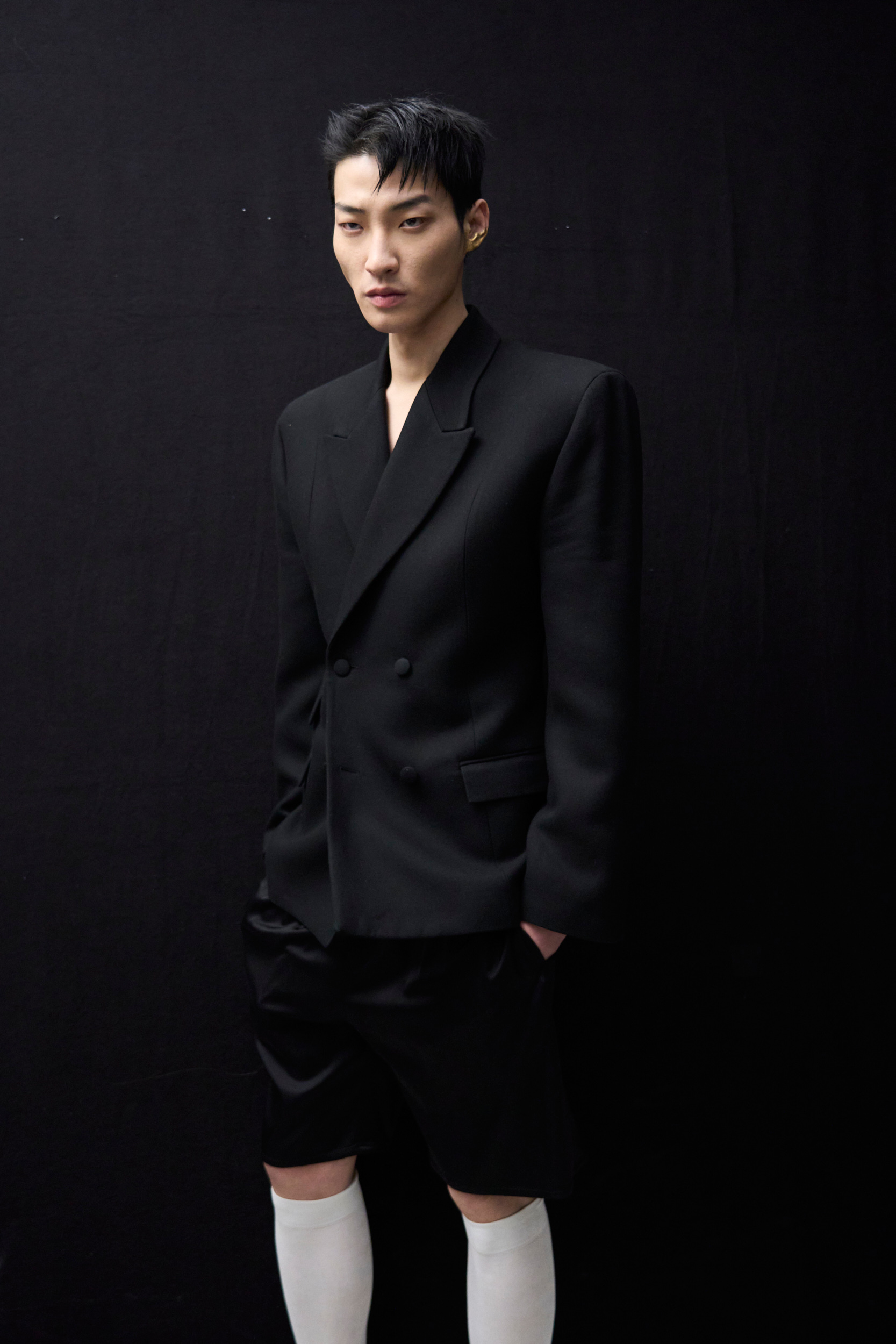 Lgn Louis Gabriel Nouchi Fall 2024 Men’s Fashion Show Backstage