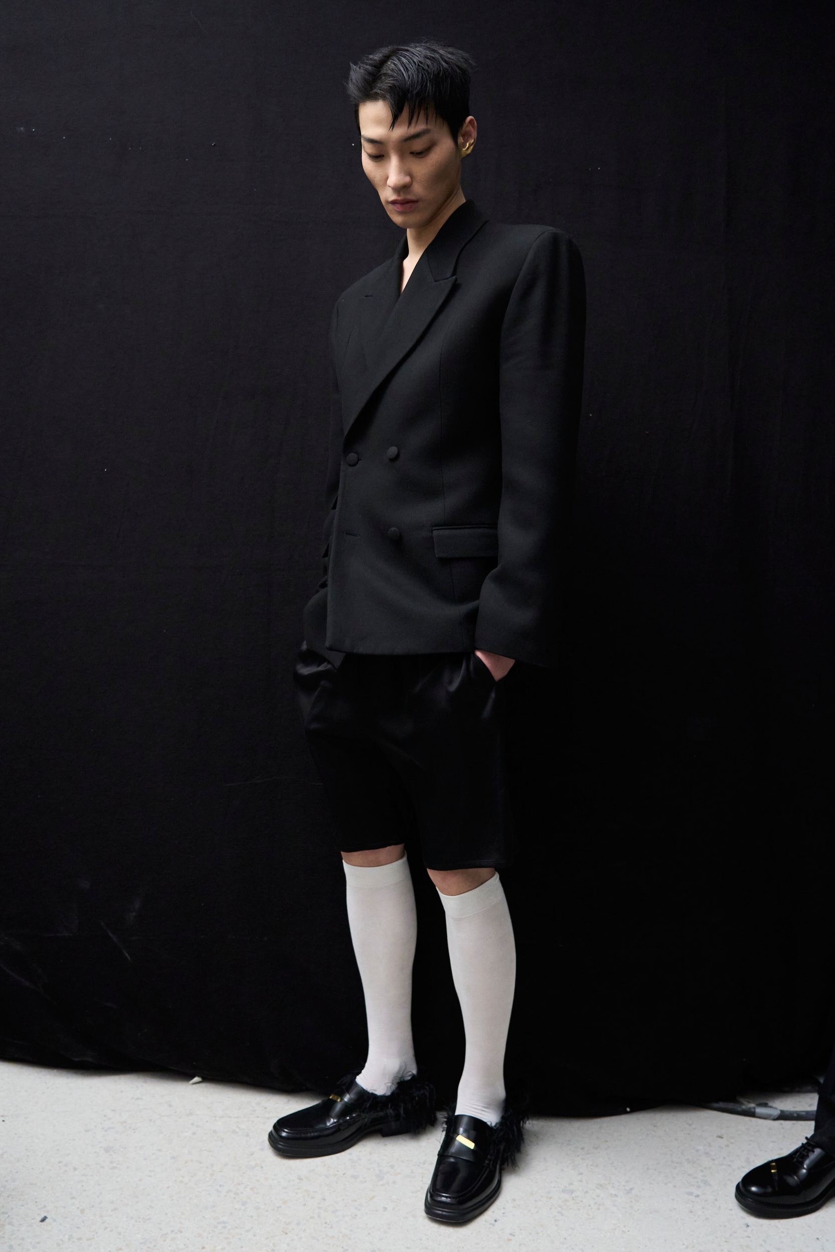 Lgn Louis Gabriel Nouchi Fall 2024 Men’s Fashion Show Backstage