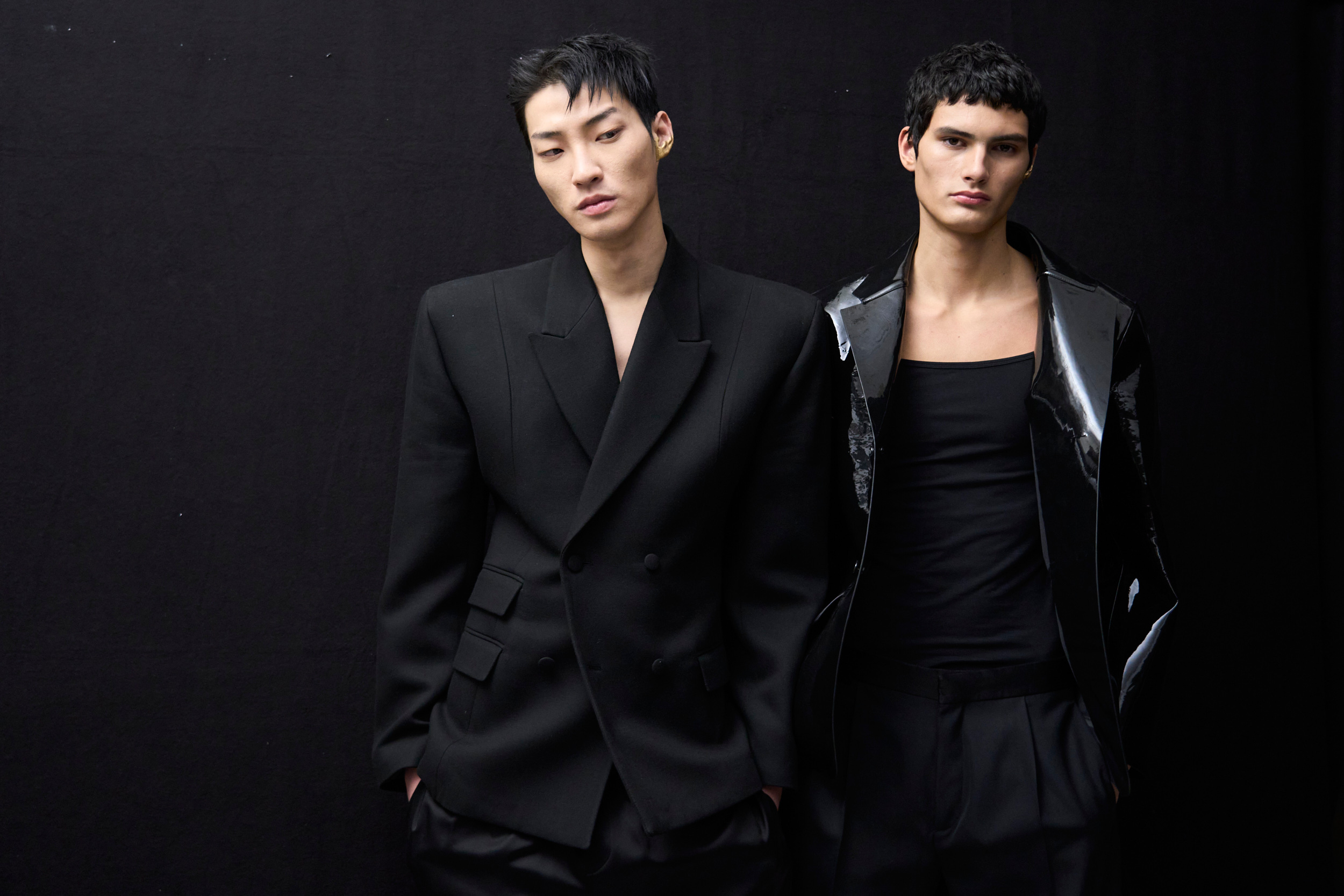 Lgn Louis Gabriel Nouchi Fall 2024 Men’s Fashion Show Backstage