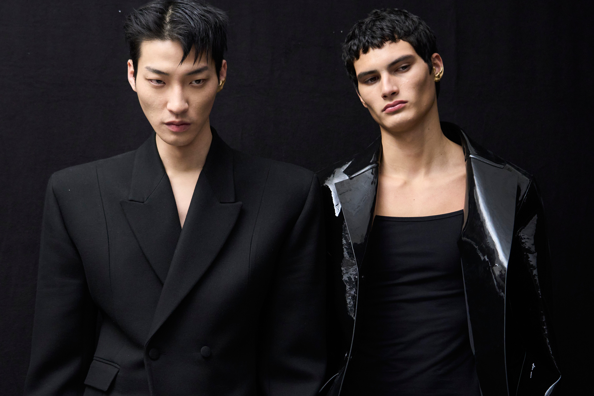 Lgn Louis Gabriel Nouchi Fall 2024 Men’s Fashion Show Backstage