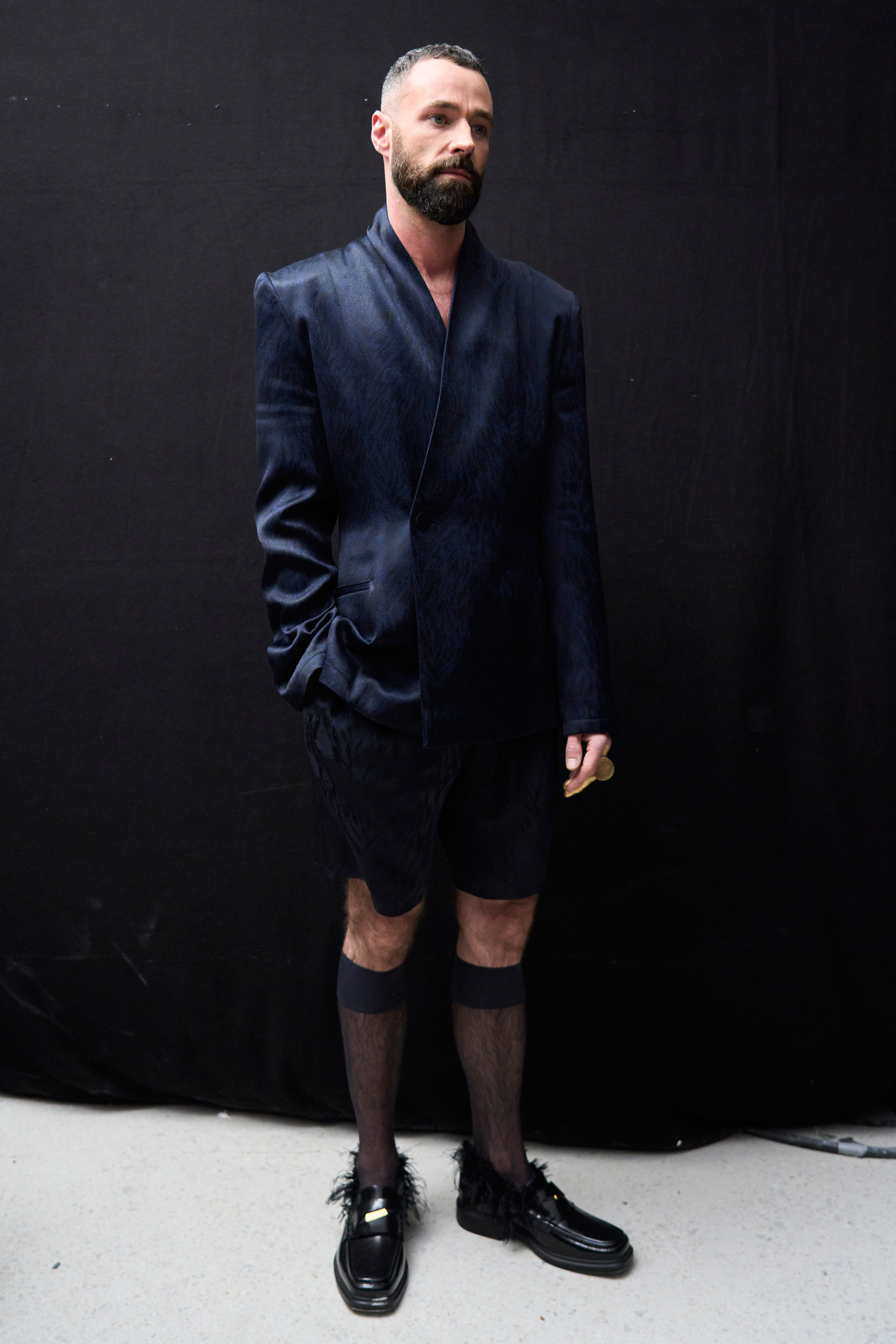 Lgn Louis Gabriel Nouchi Fall 2024 Men’s Fashion Show Backstage