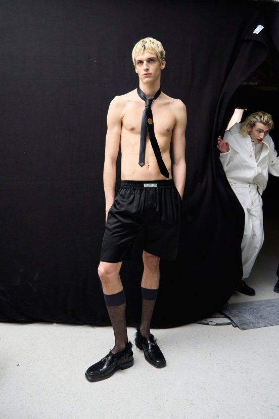 Lgn Louis Gabriel Nouchi Fall 2024 Men’s Fashion Show Backstage