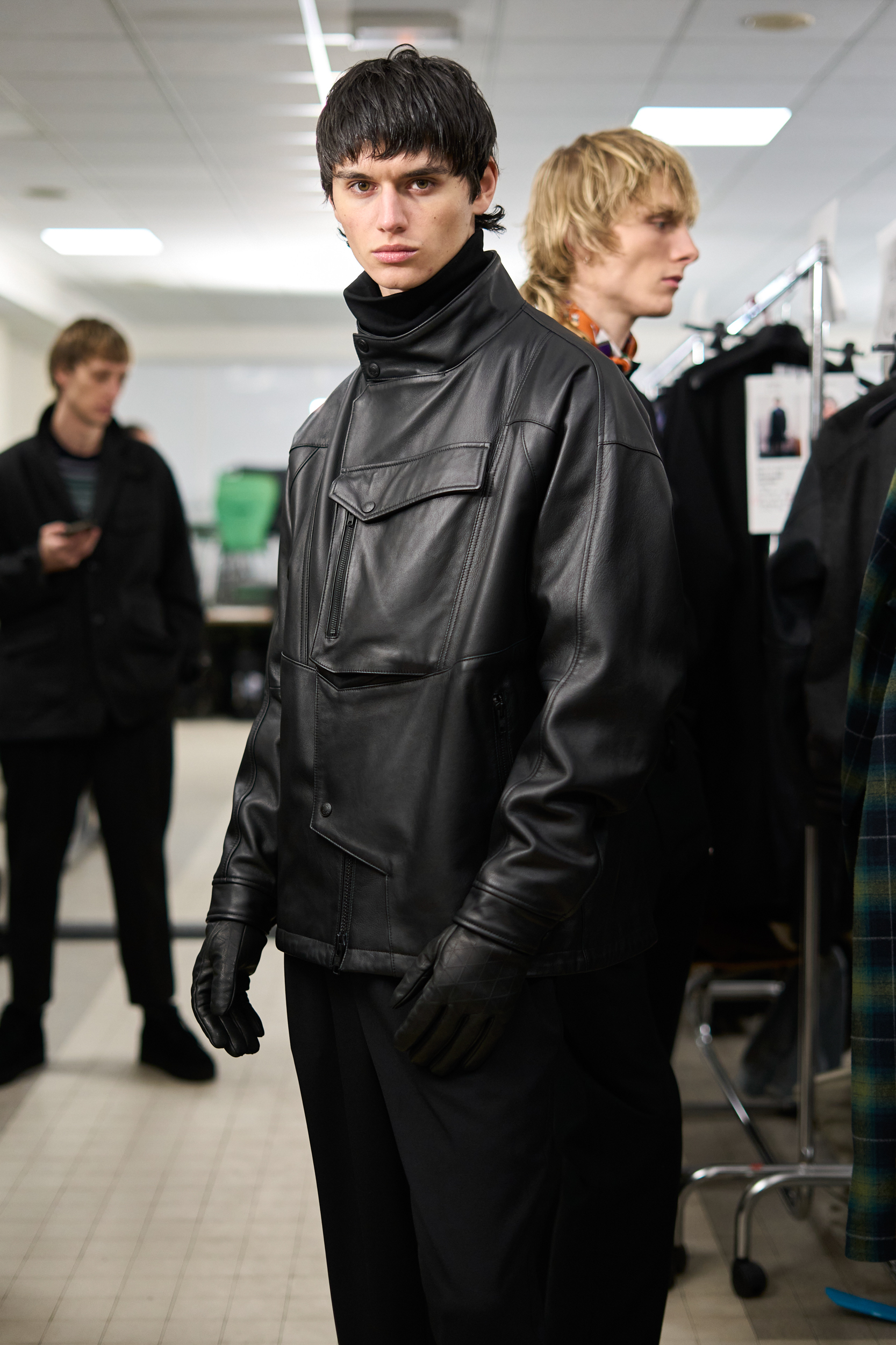 White Mountaineering Fall 2024 Men’s Fashion Show Backstage