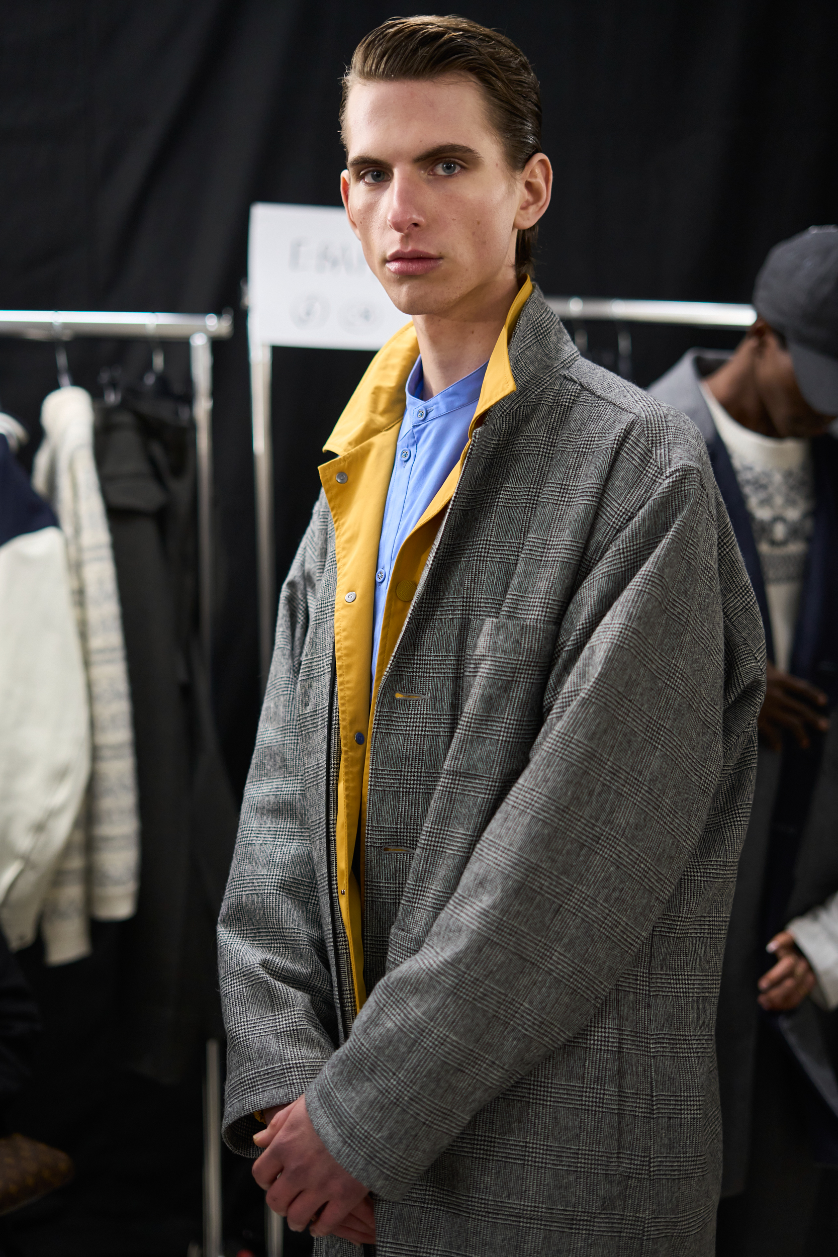 White Mountaineering Fall 2024 Men’s Fashion Show Backstage