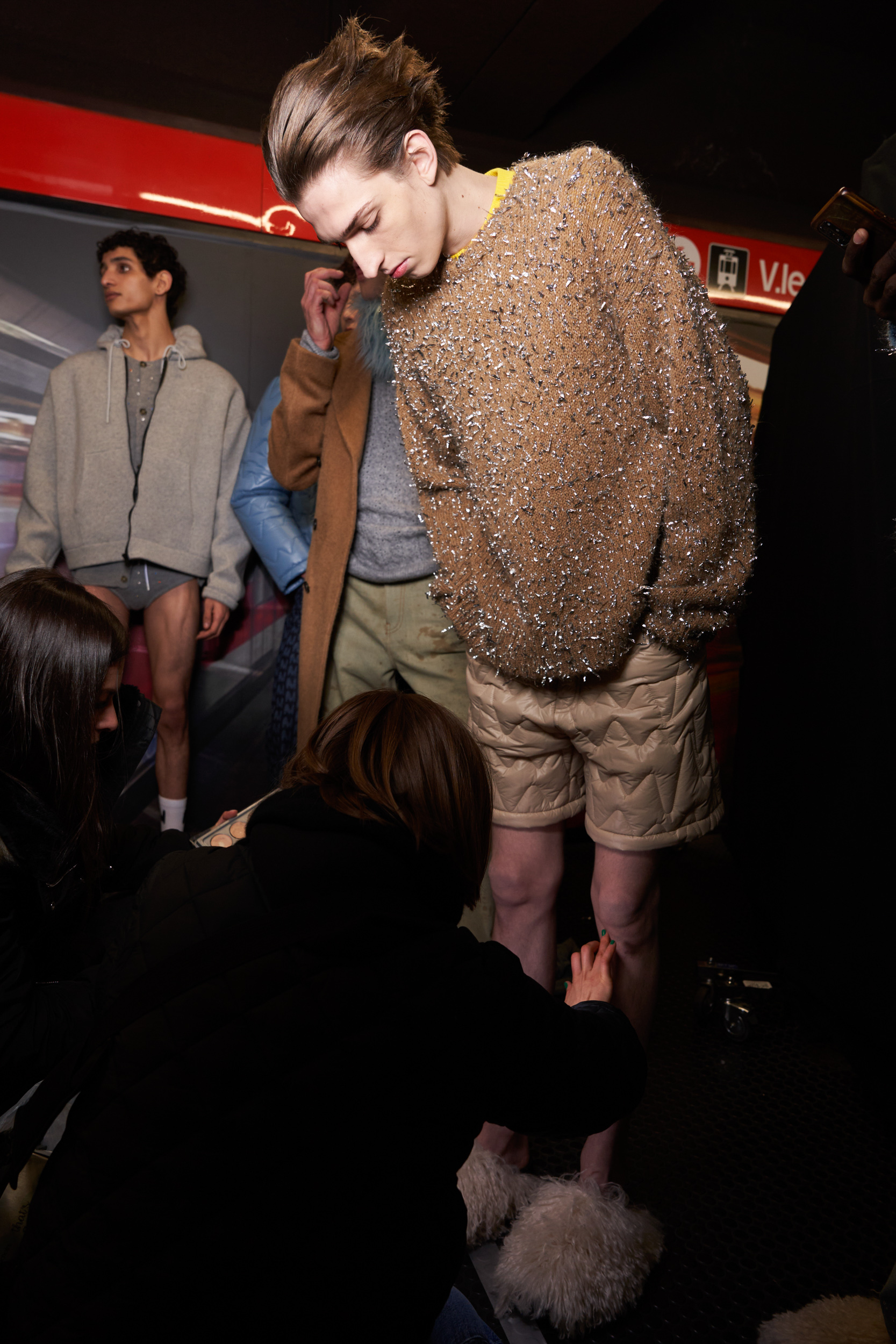 Msgm Fall 2024 Men’s Fashion Show Backstage