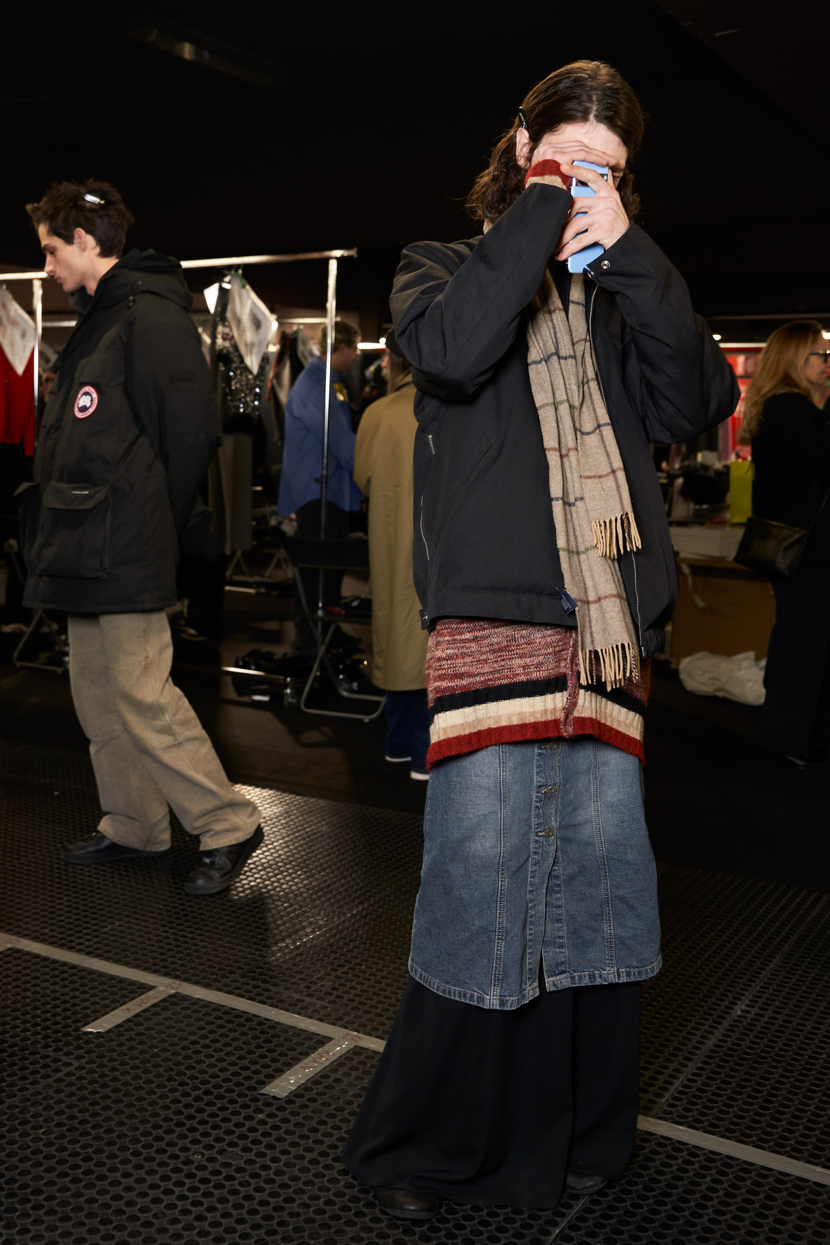 Msgm Fall 2024 Men’s Fashion Show Backstage