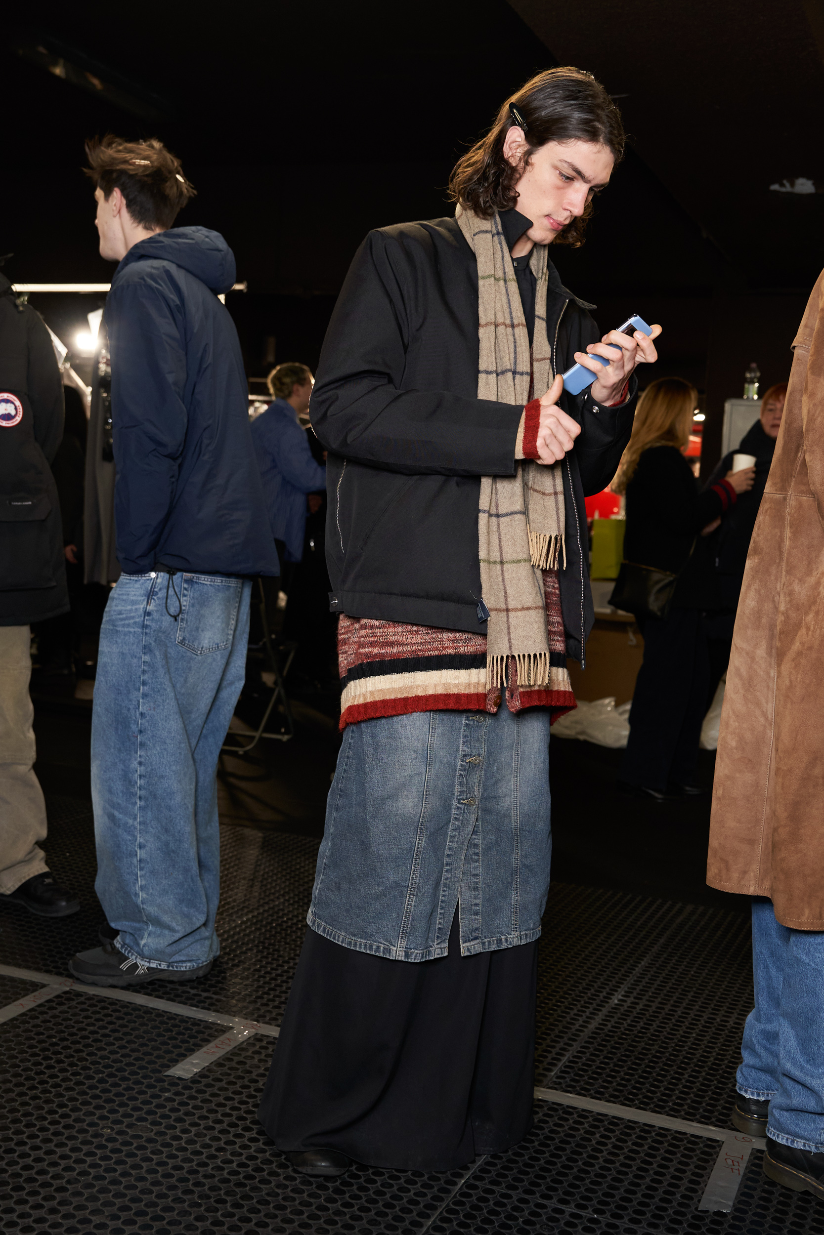 Msgm Fall 2024 Men’s Fashion Show Backstage