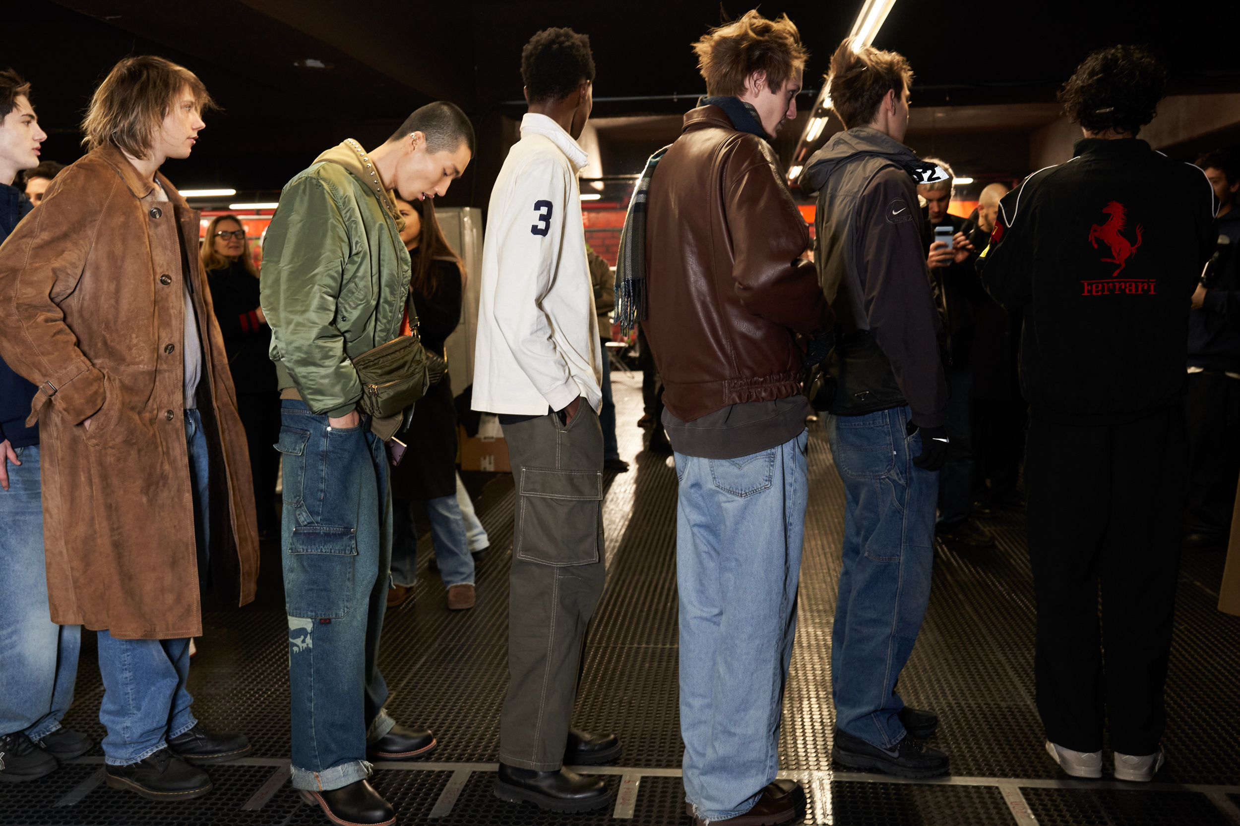 Msgm Fall 2024 Men’s Fashion Show Backstage